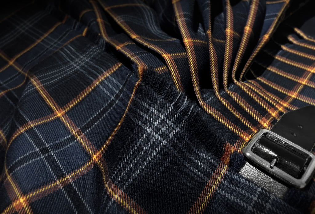 North Sea Oil Tartan - A Tribute Woven from the Heart!