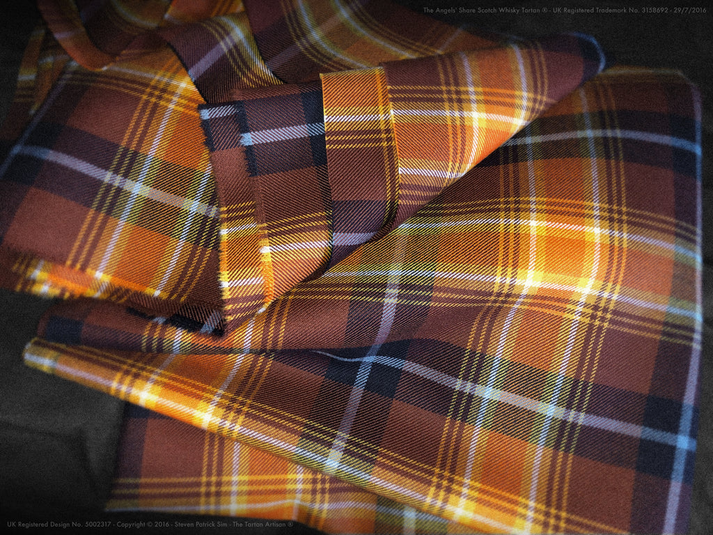 The Angels' Share Scotch Whisky Tartan® ~ Offcuts now available! :)