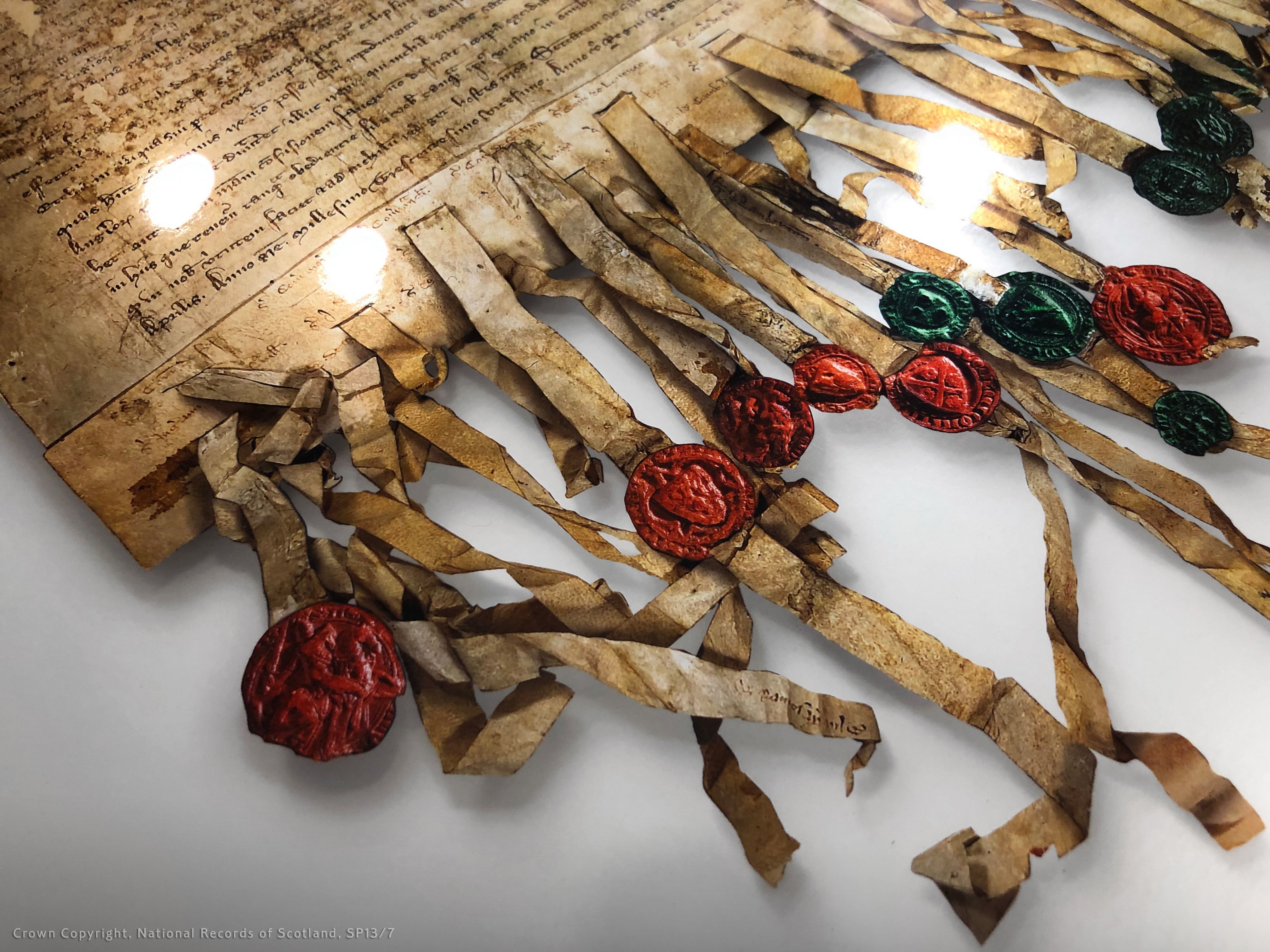 The Declaration of Arbroath Gold Metallic PEARL EDITIONS