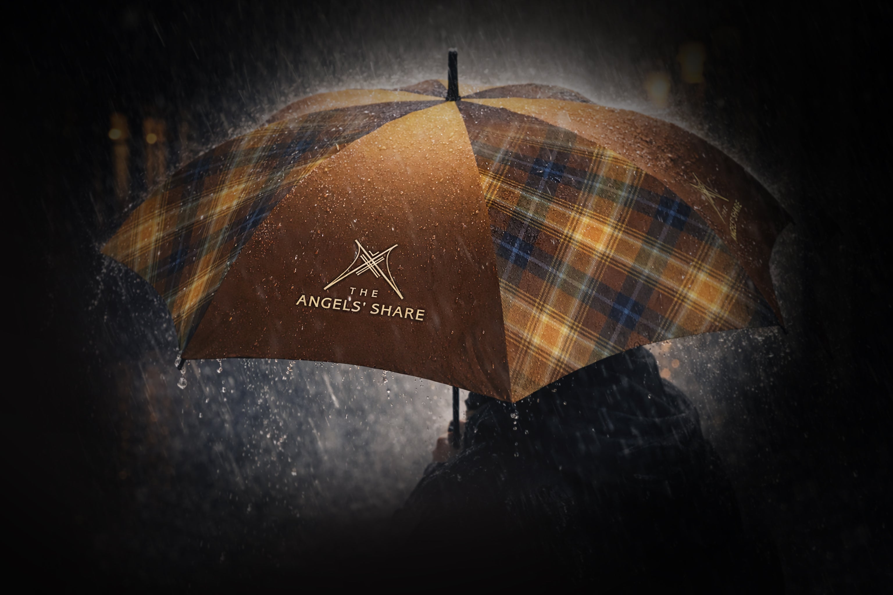 The Angels' Share — Custom Tartan Umbrella
