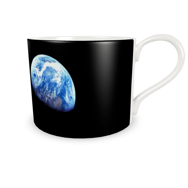 Earthrise Espresso Cup & Lunar Saucer