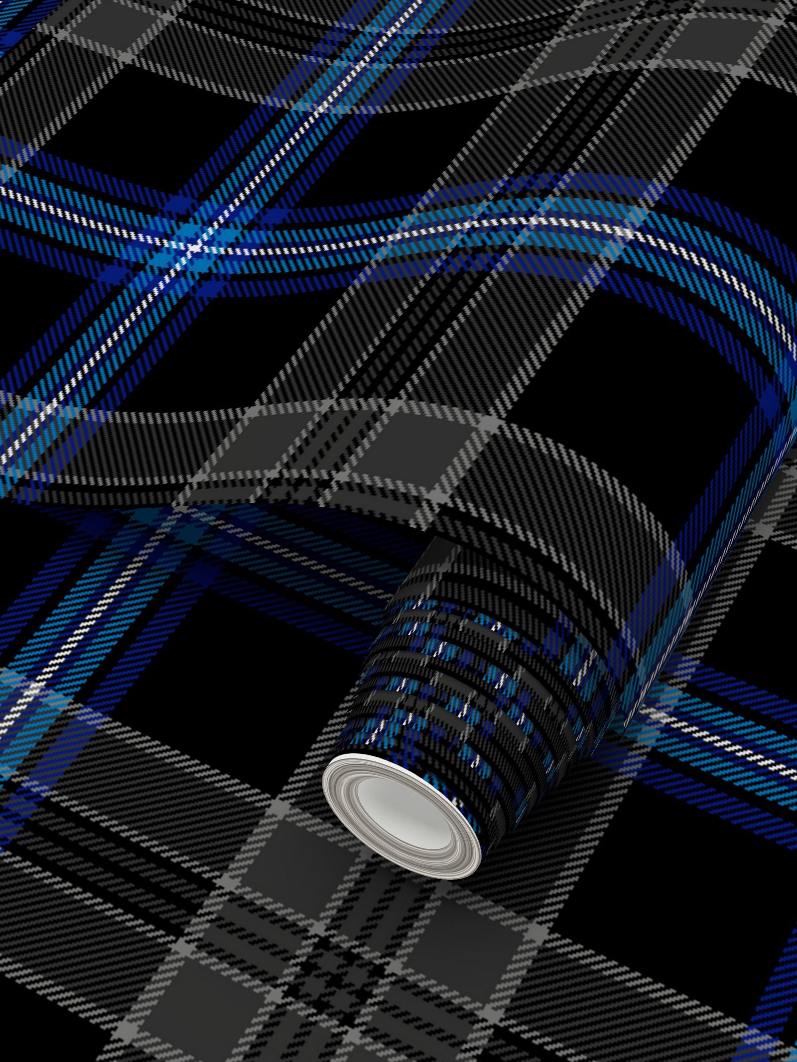 Earthrise Tartan Wallpaper - Square