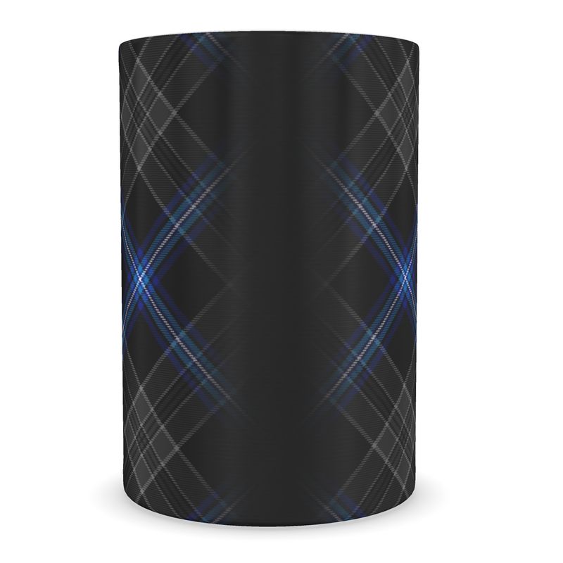 Earthrise 2.0 - Photo & Tartan Wine Bottle Cooler