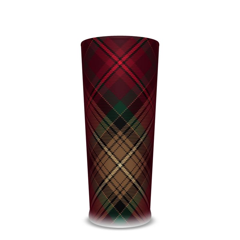 Declaration 7th Centennial Beer Glass - Frosted - Just Tartan
