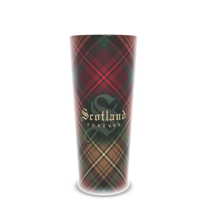 Scotland Forever - 7th Centennial - Beer Glass - Glossy White