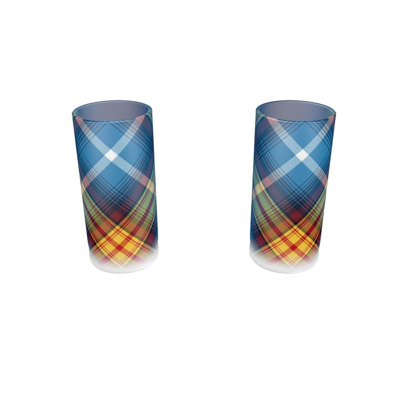 Scotland Forever - the Declaration 1320 - Shot Glasses x 2 - In a Pres