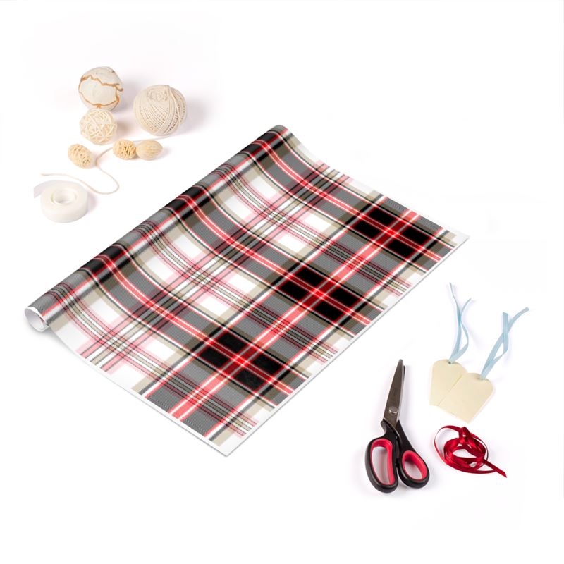 Madam Butterfly Tartan Gift Wrap