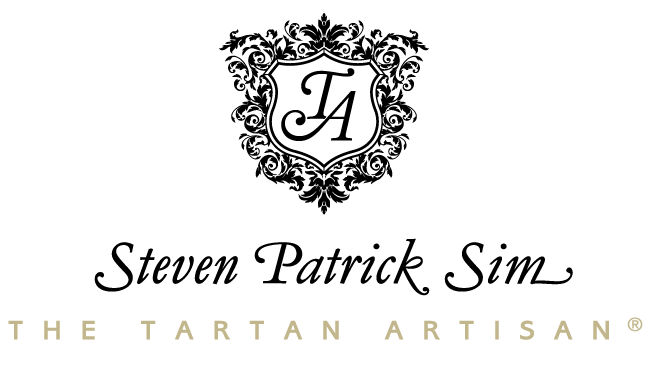 STEVEN PATRICK SIM - THE TARTAN ARTISAN ® - Creator of the Declaration of Arbroath Fine Art Gold Metallic Print