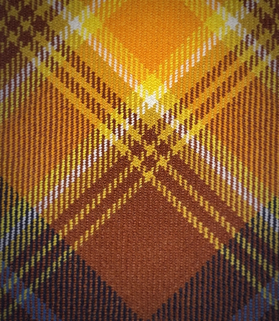 Close detail of angelic symbolism in Angels’ Share presentation.