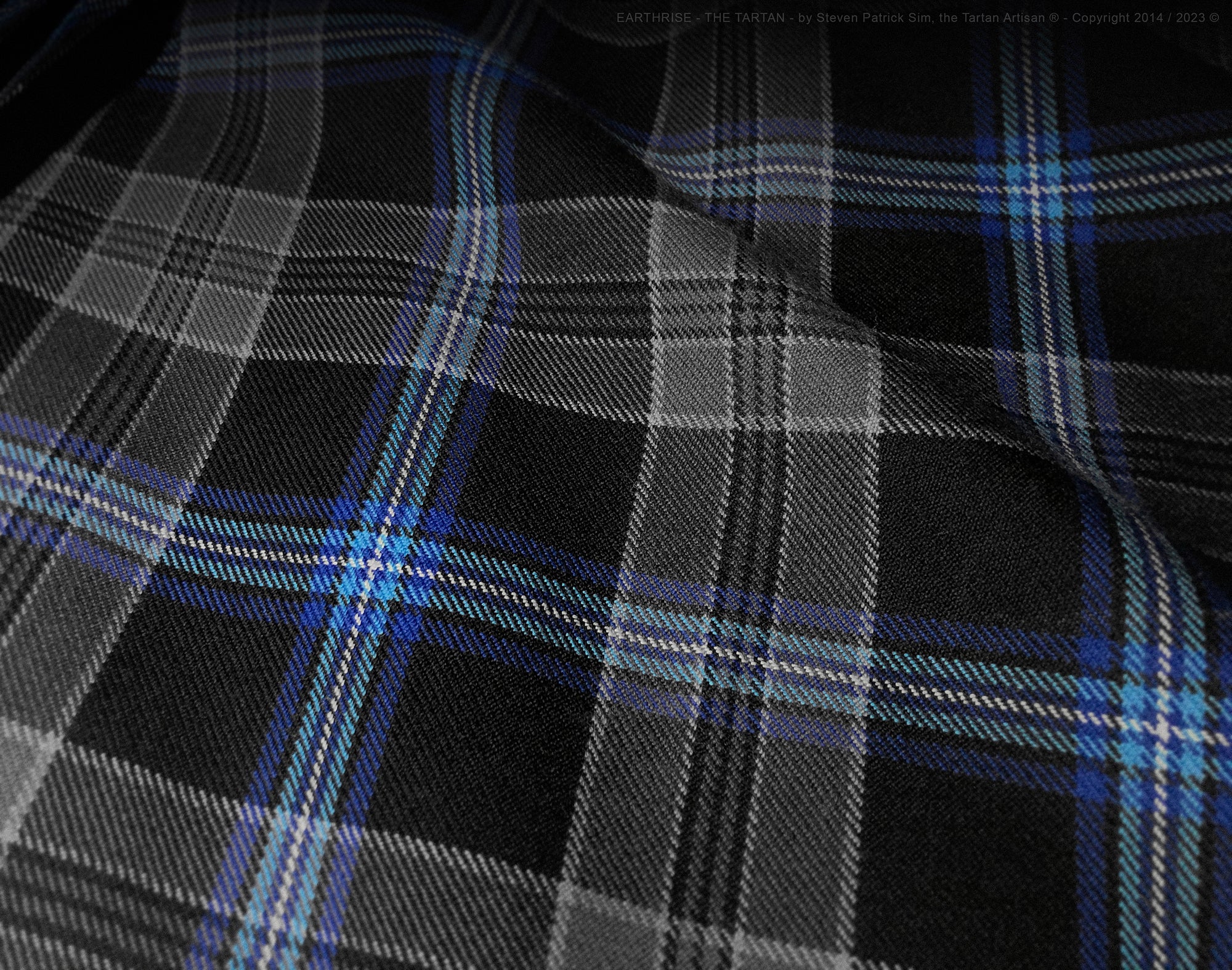 the woven plaid, earthrise, the tartan by steven patrick sim