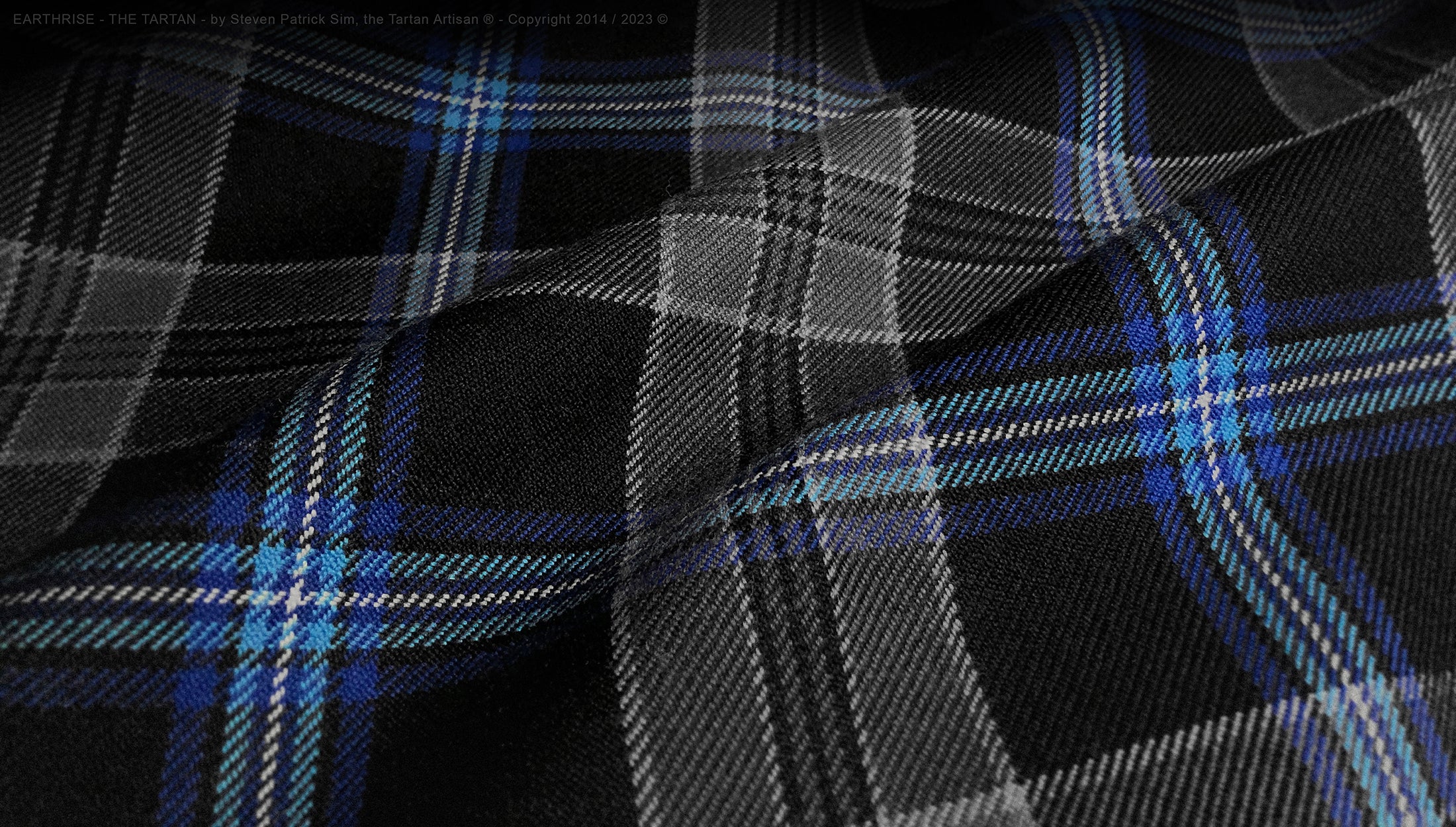 16oz heavyweight Earthrise tartan, by the Tartan Artisan