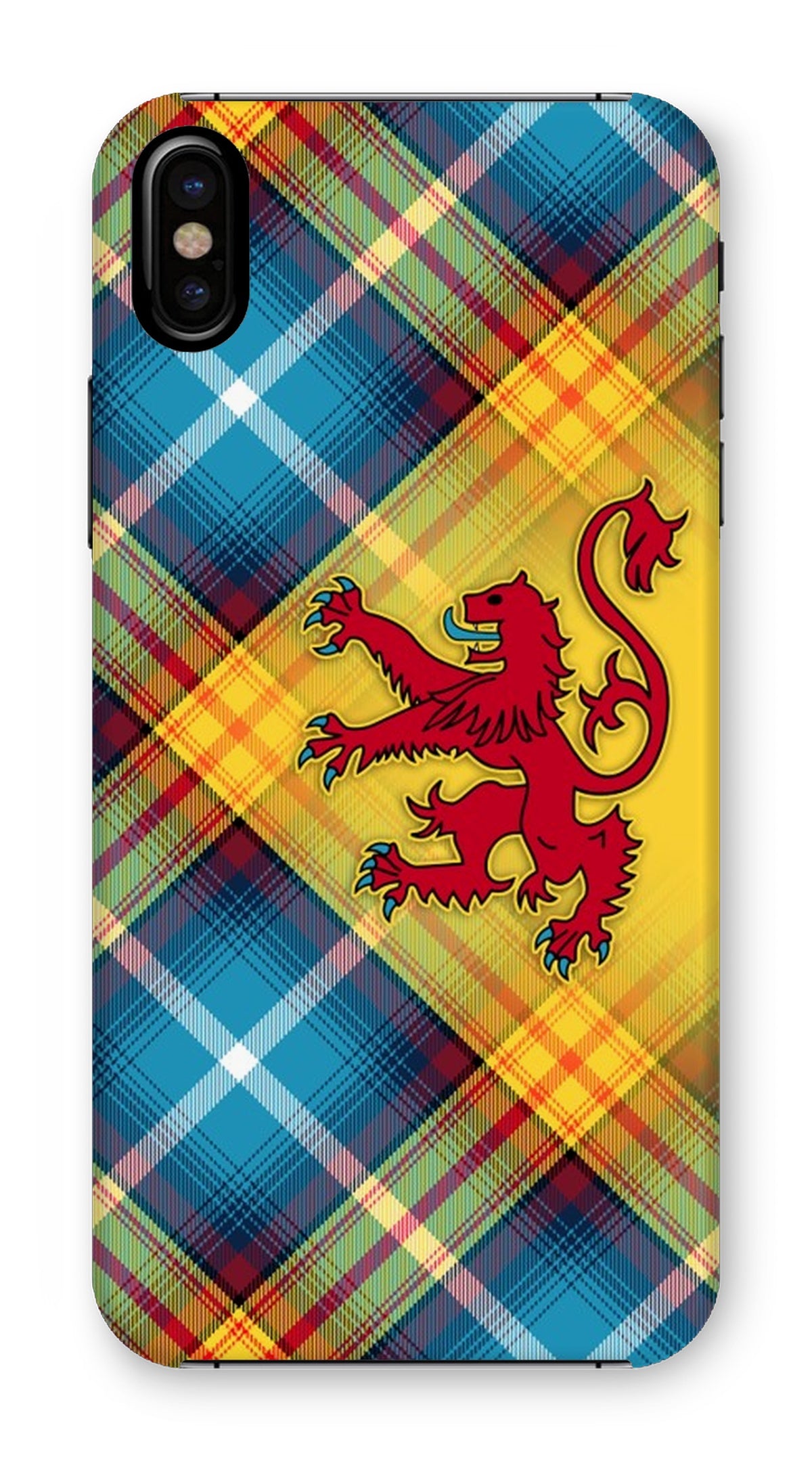 The DECLARATION Tartan ~ Phone Case with Lion Rampant (collection 2)