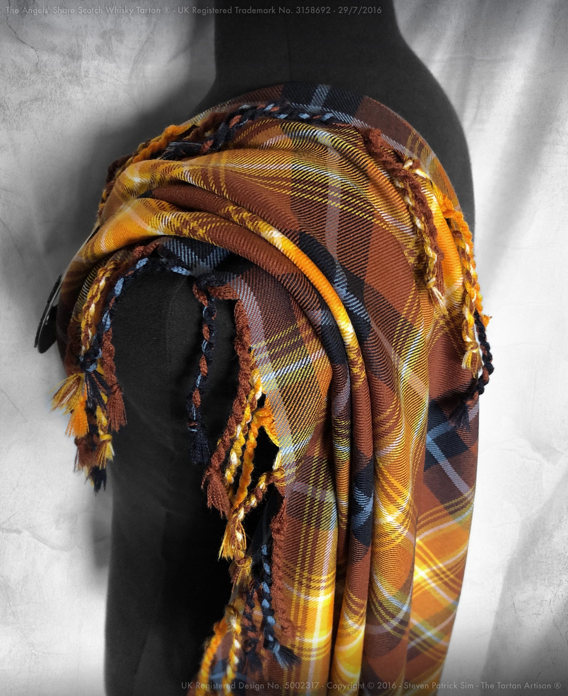 The Tartan Artisan Whisky Tartan Scotland the Angels' Share 2% evaporation