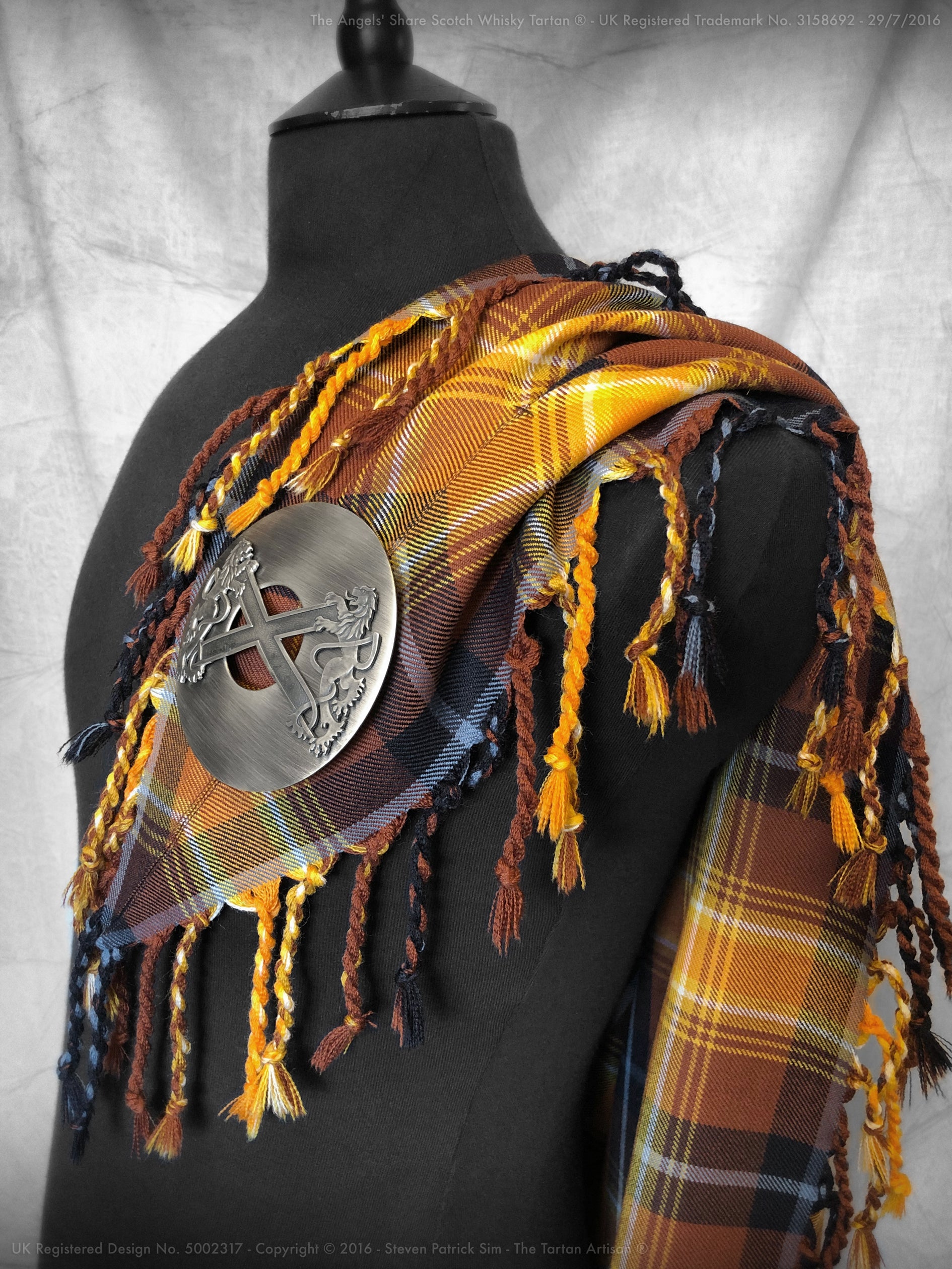 The Angels' Share Scotch Whisky Plaid Arbroath Scotland by Steven Patrick Sim