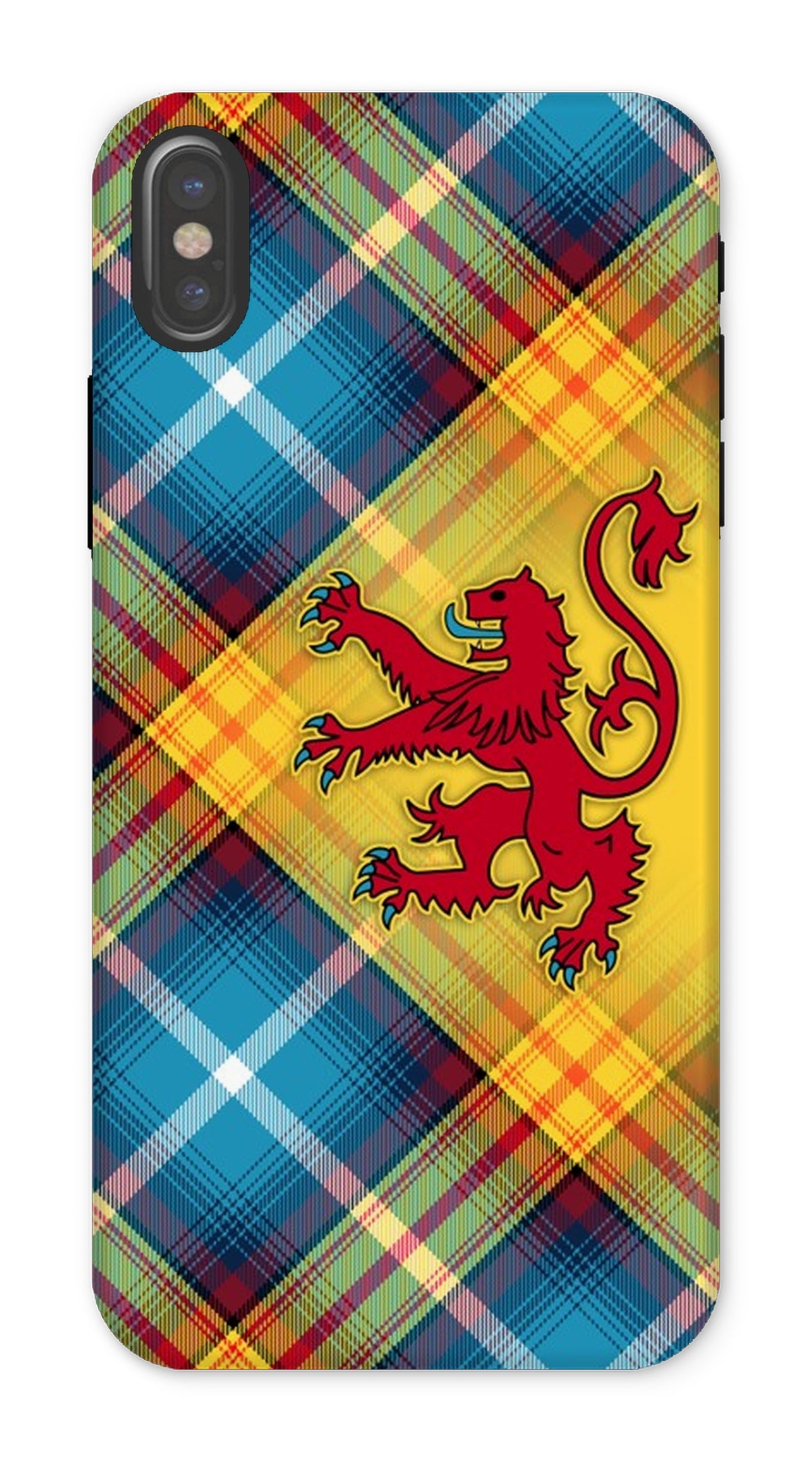 The DECLARATION Tartan ~ Phone Case with Lion Rampant (collection 1)