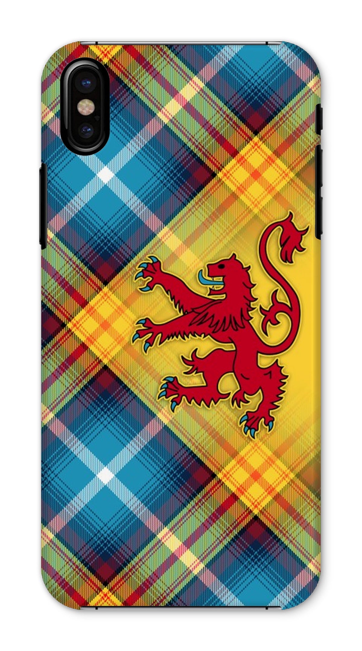 The DECLARATION Tartan ~ Phone Case with Lion Rampant (collection 1)
