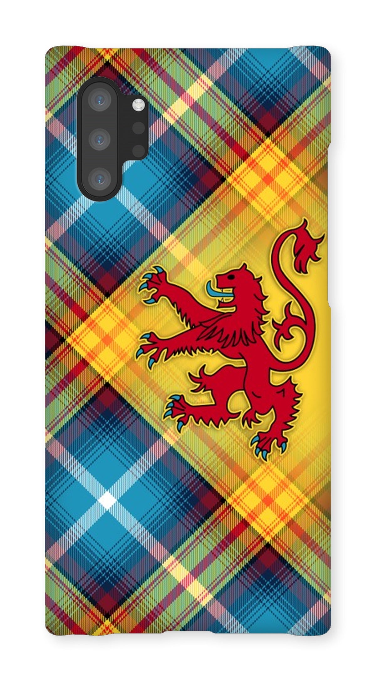 The DECLARATION Tartan ~ Phone Case with Lion Rampant (collection 1)