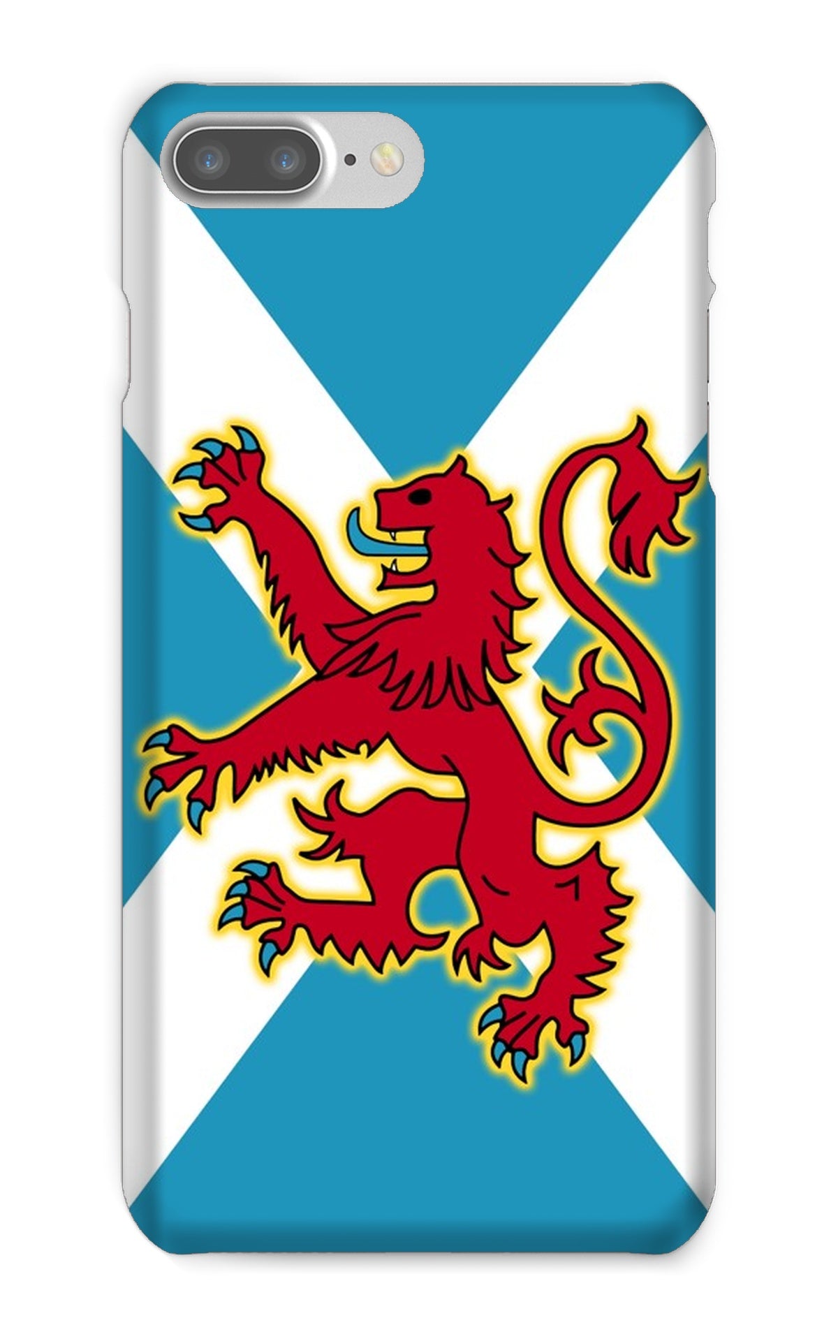 Ancient Azure Scottish Saltire & Lion Rampant ~ Phone Case (collection 1)