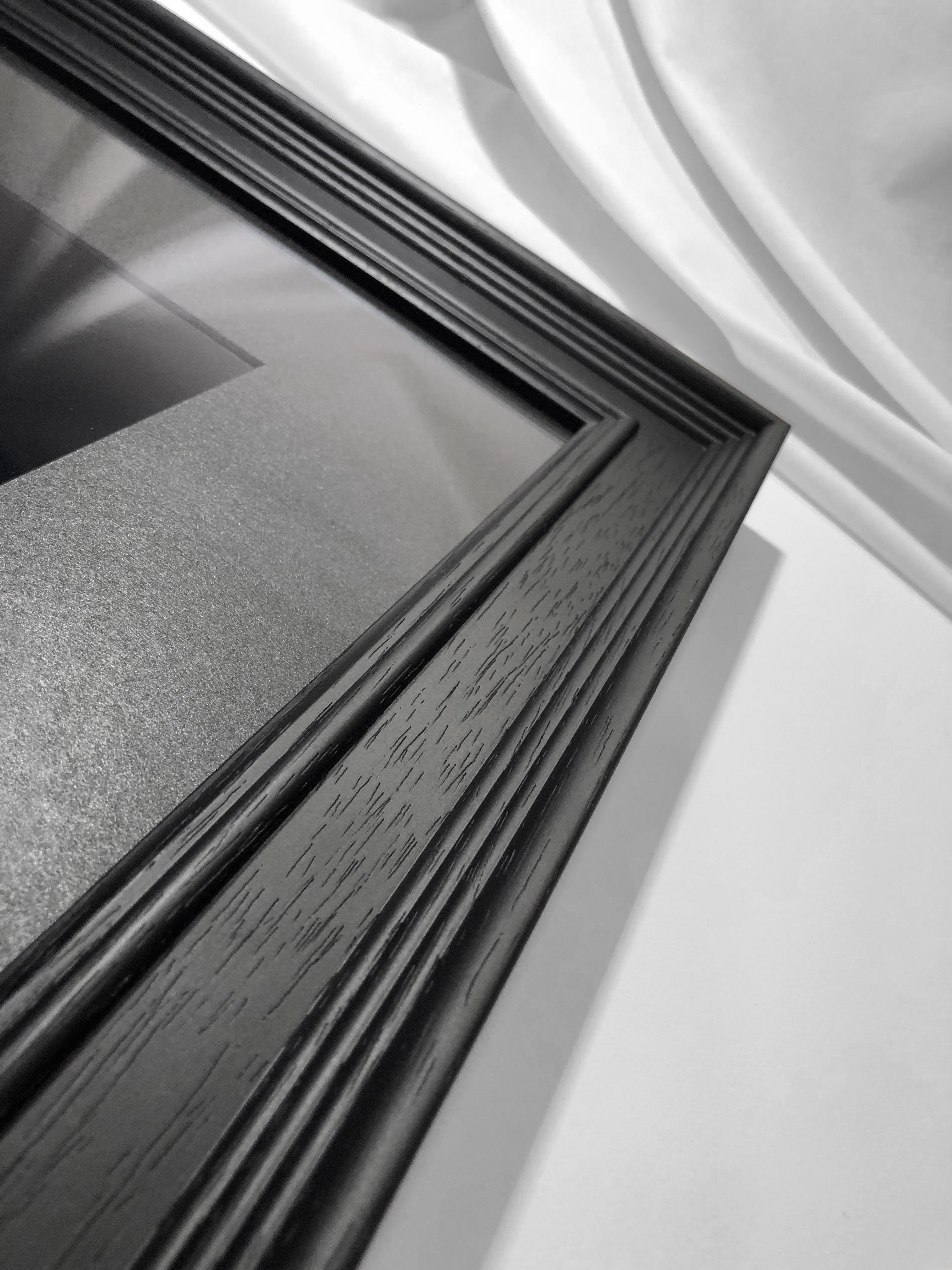 The Declaration of Arbroath Gold Metallic Print Editions - Black Onyx Framed