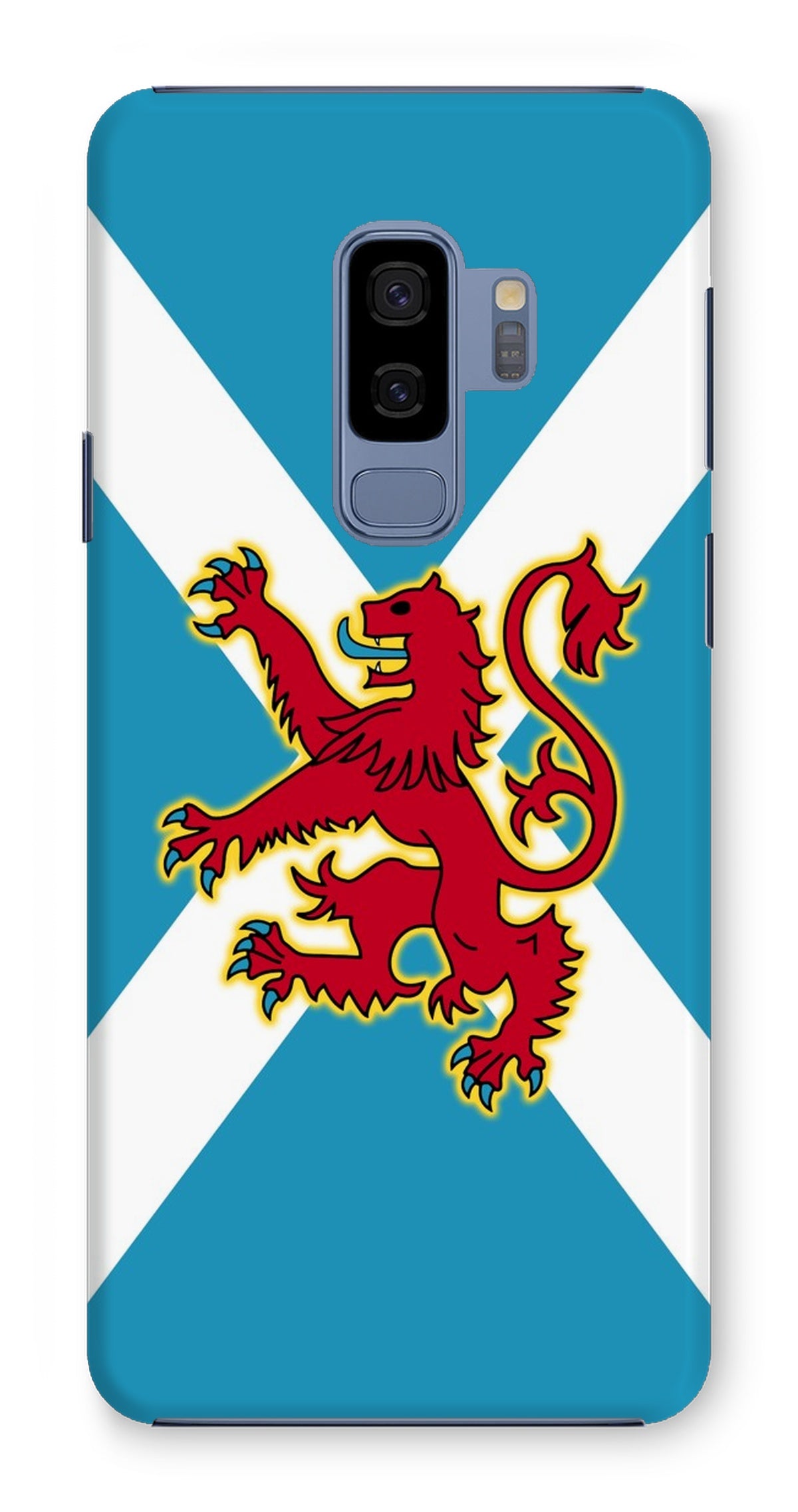 Ancient Azure Scottish Saltire & Lion Rampant ~ Phone Case (collection 2)
