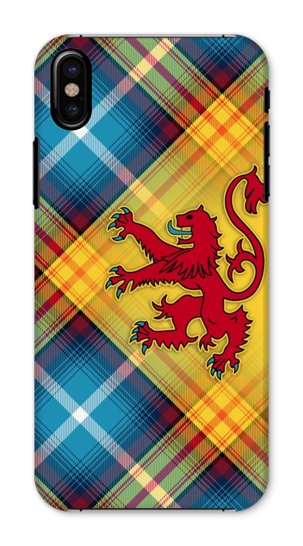 The DECLARATION Tartan ~ Phone Case with Lion Rampant (collection 2)