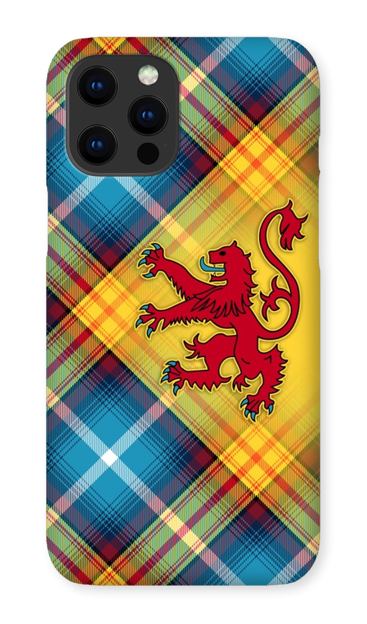 The DECLARATION Tartan ~ Phone Case with Lion Rampant (collection 1)