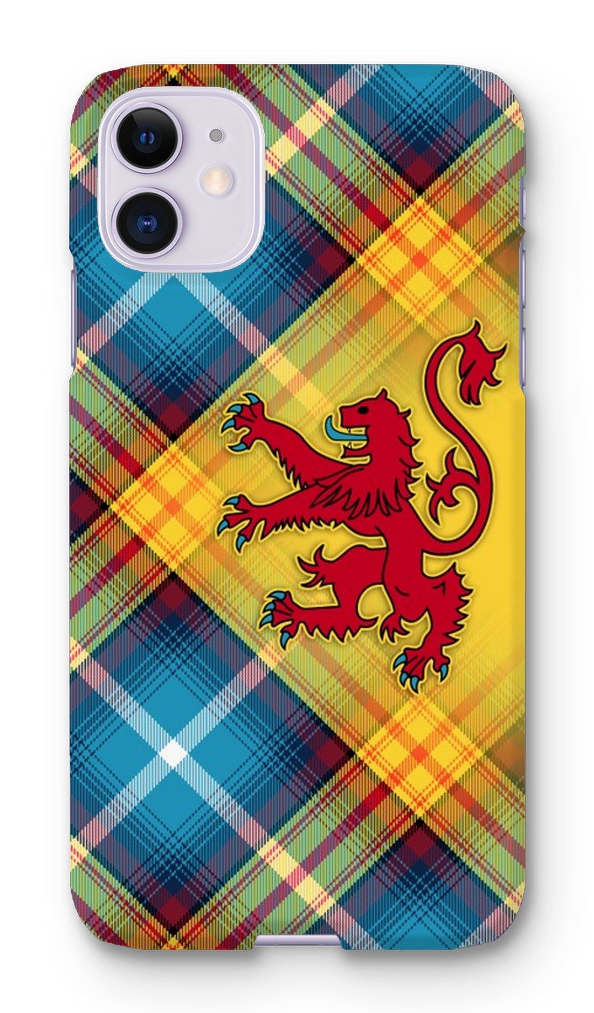The DECLARATION Tartan ~ Phone Case with Lion Rampant (collection 1)