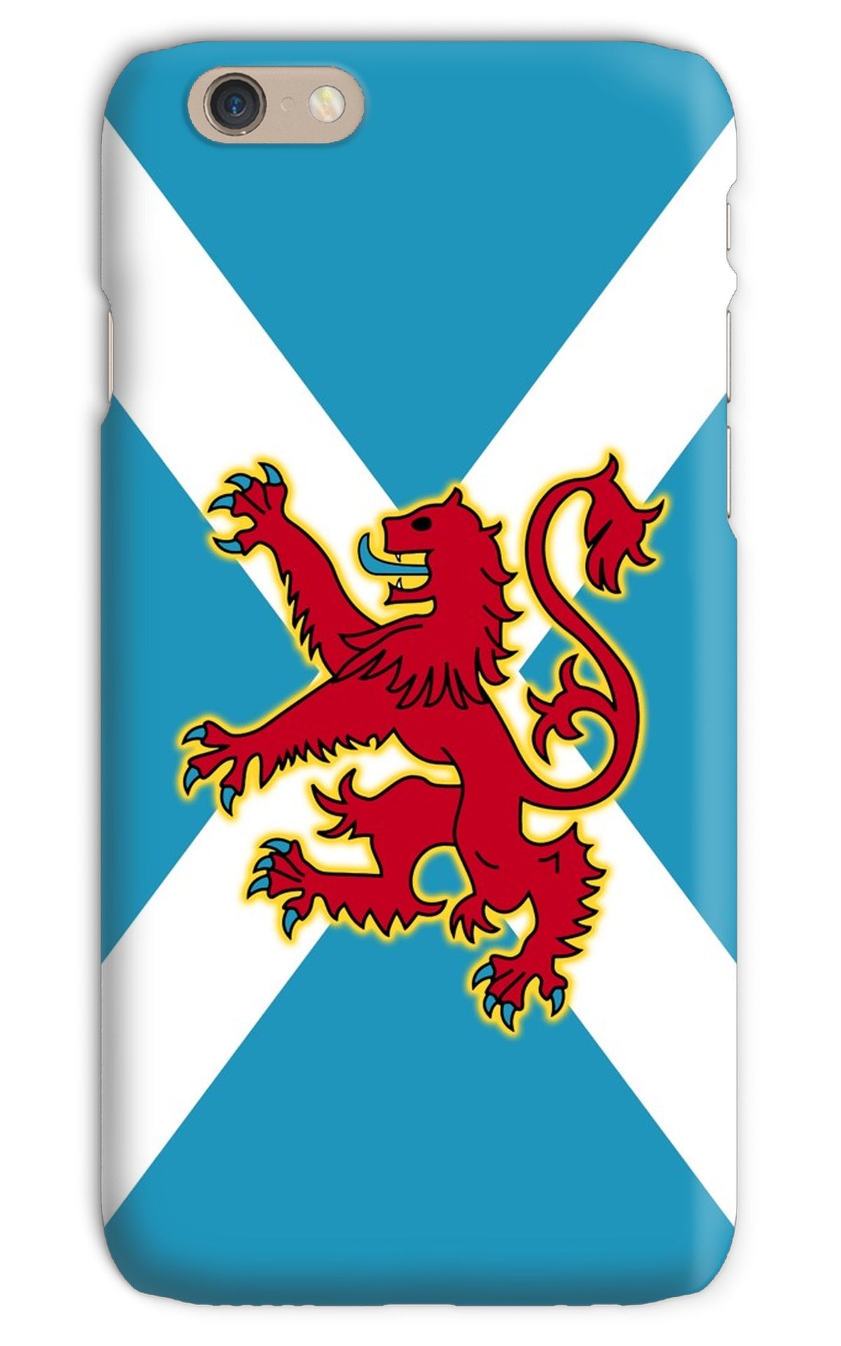 Ancient Azure Scottish Saltire & Lion Rampant ~ Phone Case (collection 2)