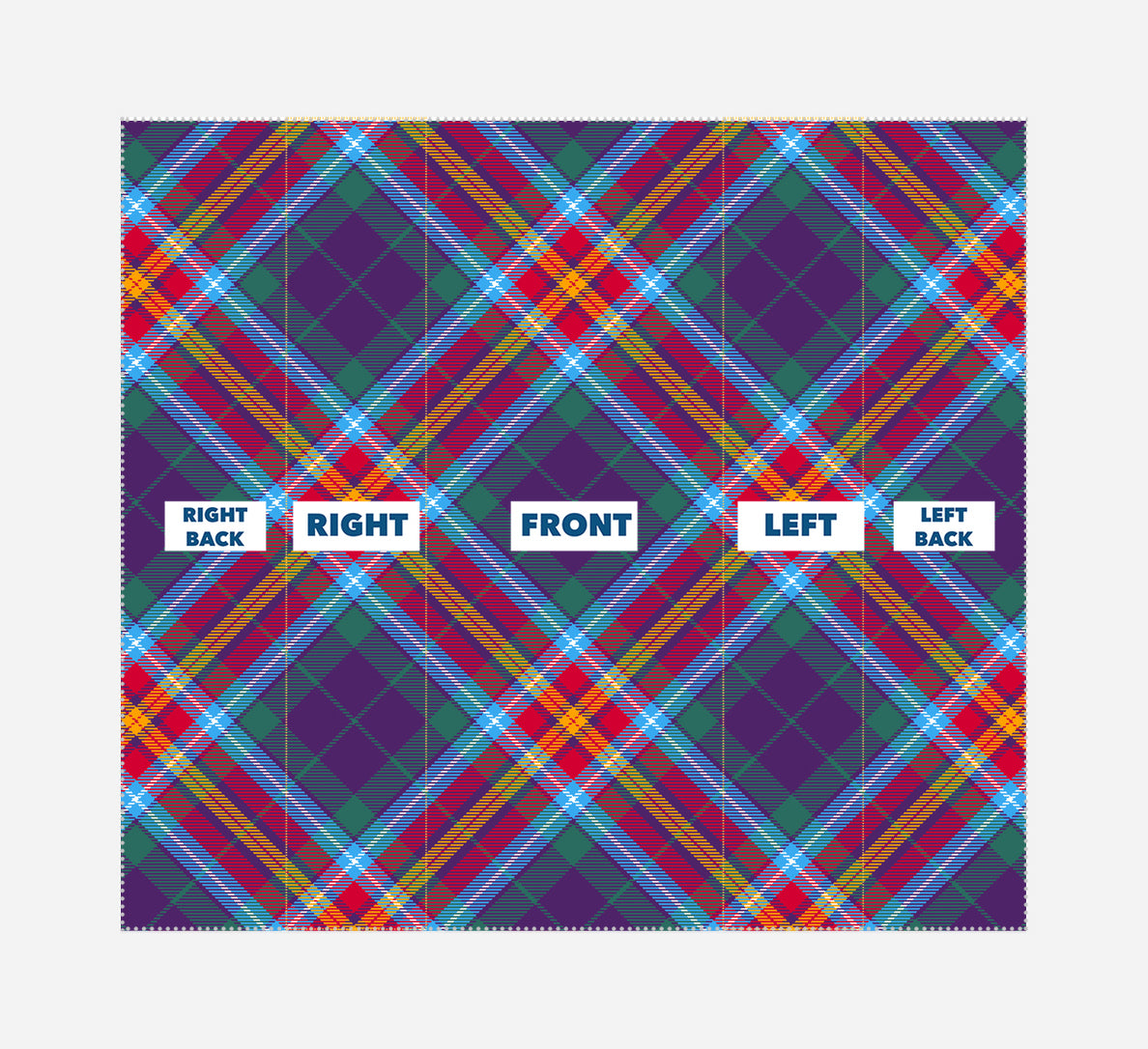 Large Pattern Alba Gu Brath YES It's Time Scotland Tartan Neck Gaiter Bandana Snood design