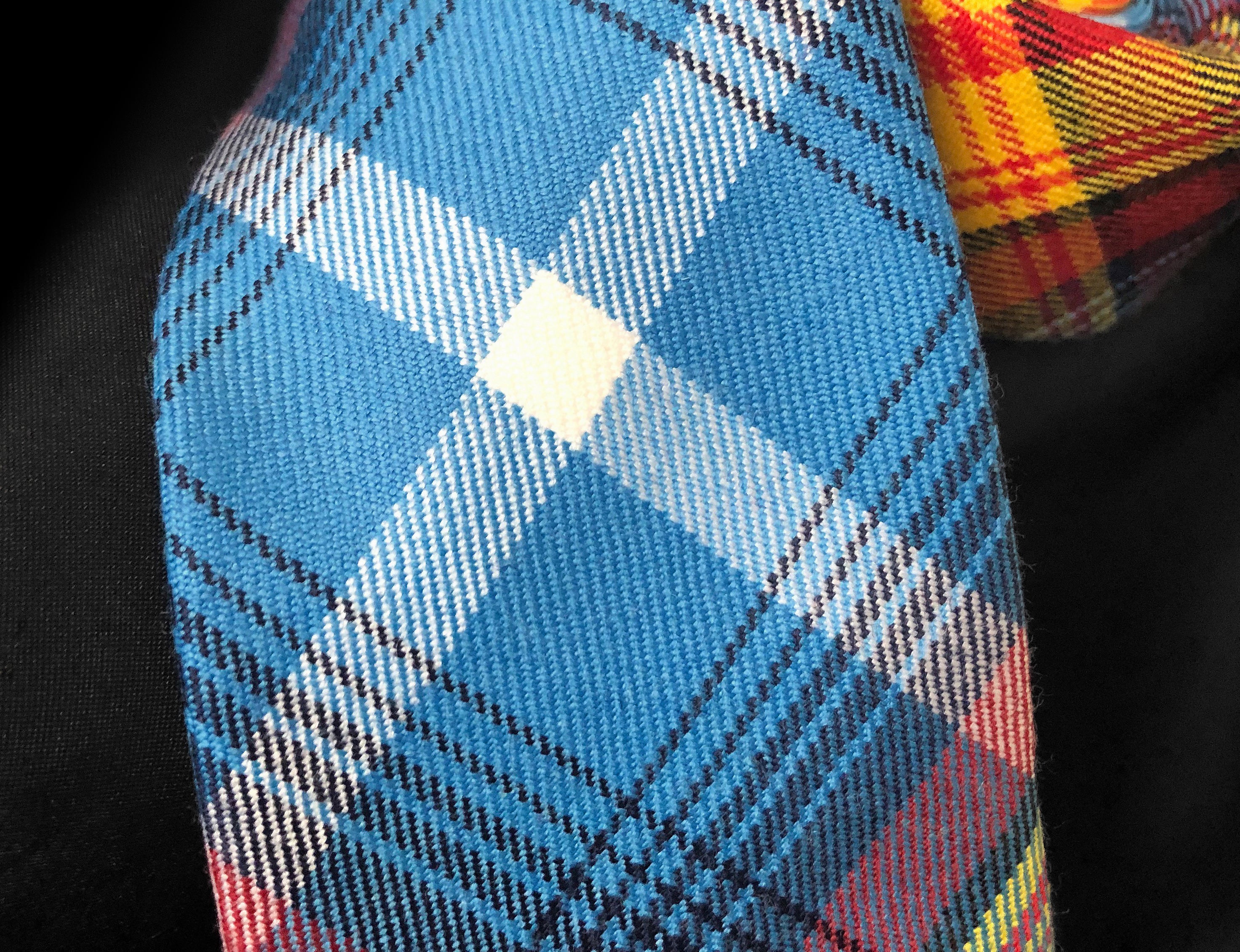 Ancient Saltire Tartan Declaration Gents tie