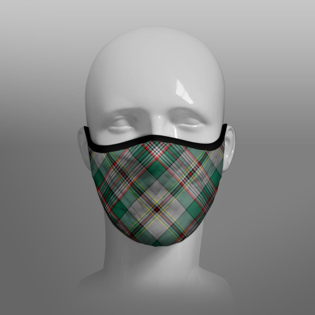 Craig Tartan custom face mask by Steven Patrick Sim the Tartan Artisan - Stevie Tartan Guy - Arbroath