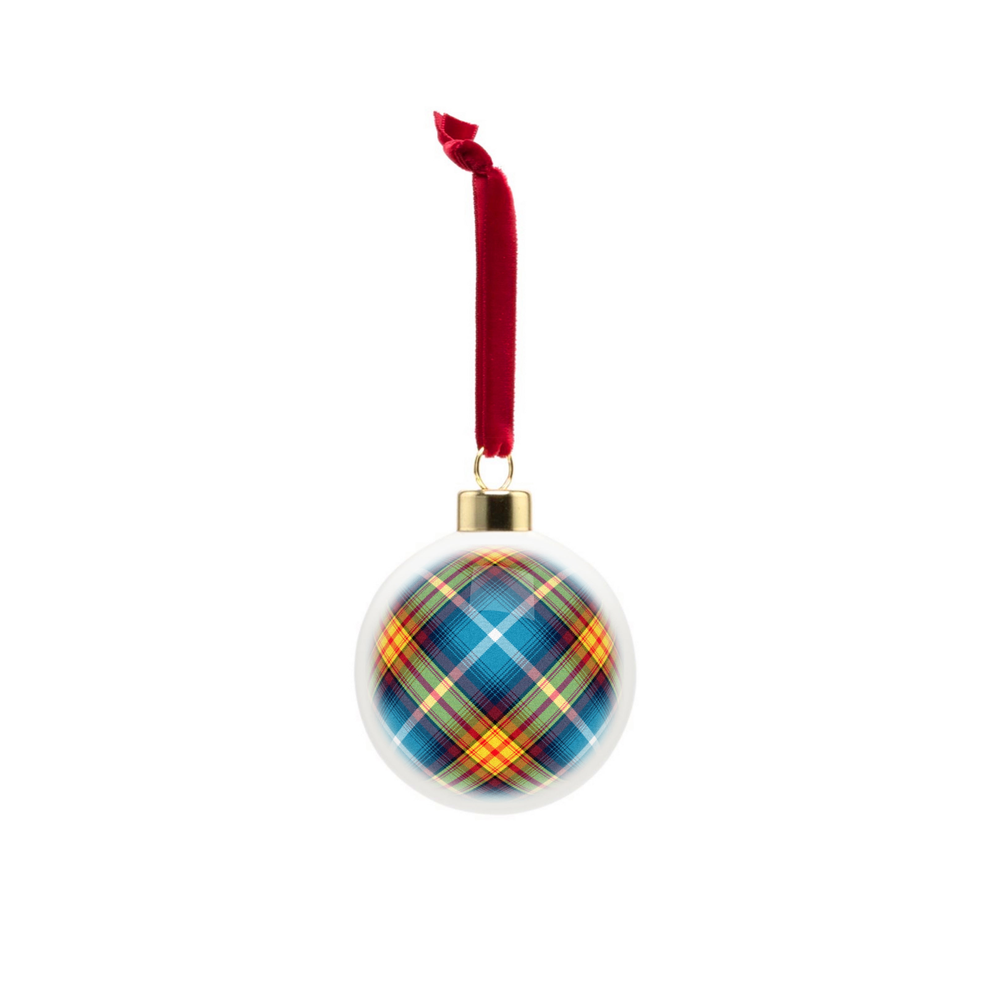 Declaration Tartan Christmas Bauble