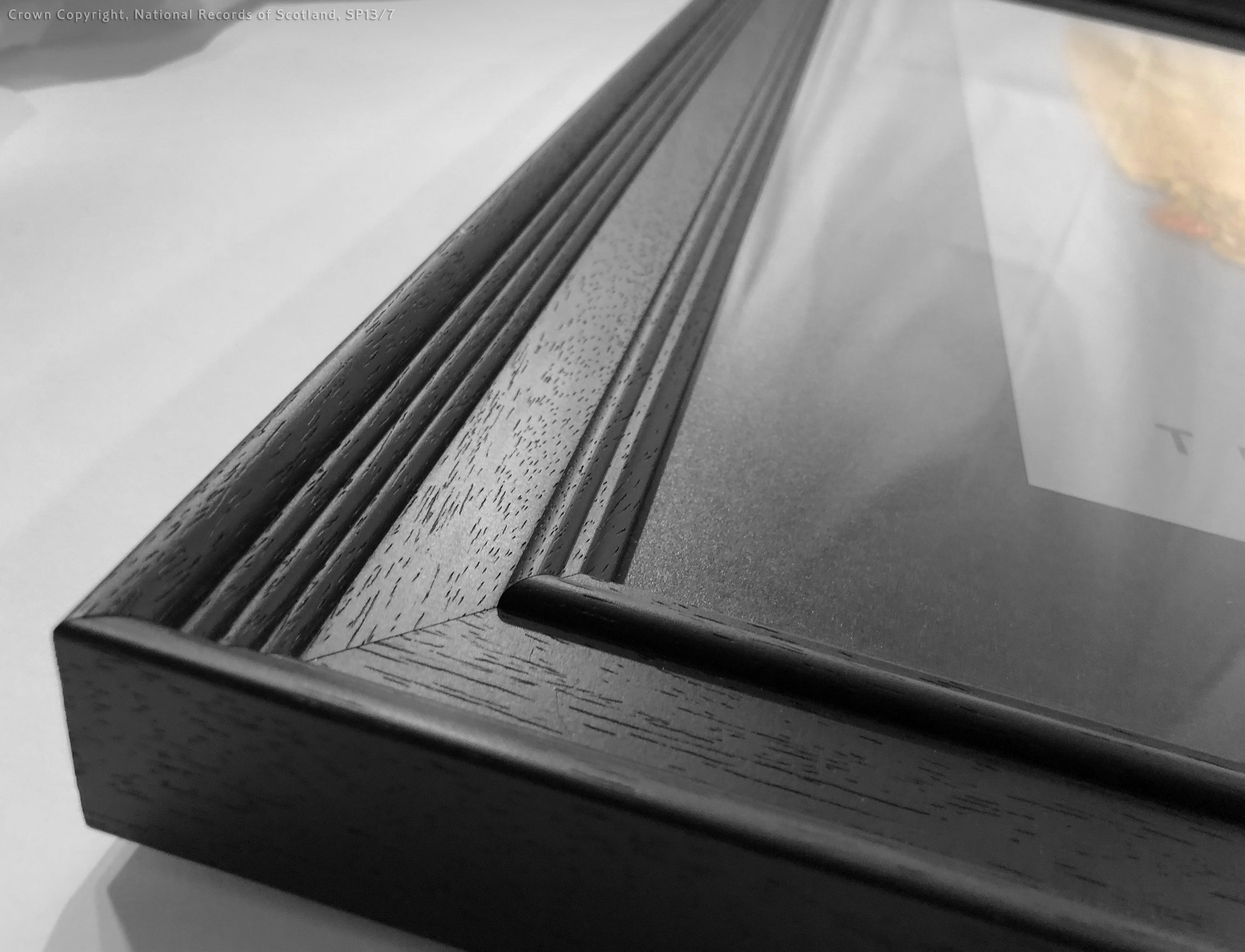 The Declaration of Arbroath Gold Metallic Print Editions - Pewter Framed