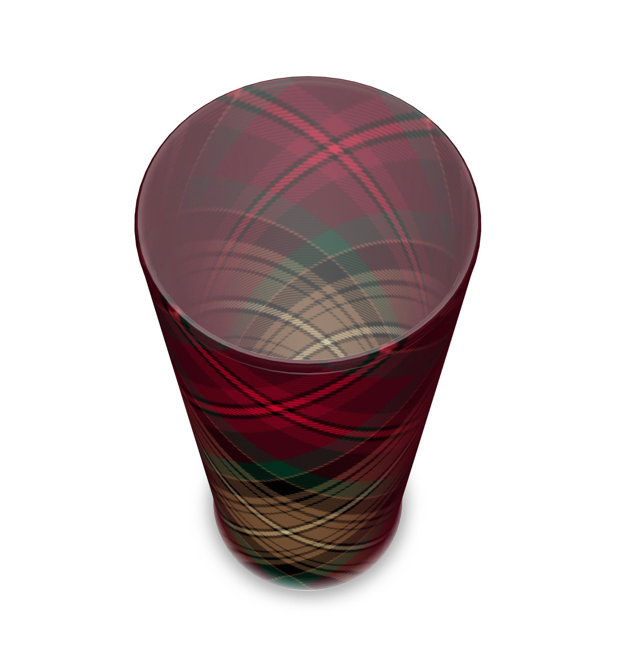 Declaration of Arbroath 7th Centennial - Frosted Beer Glass - high quality glass