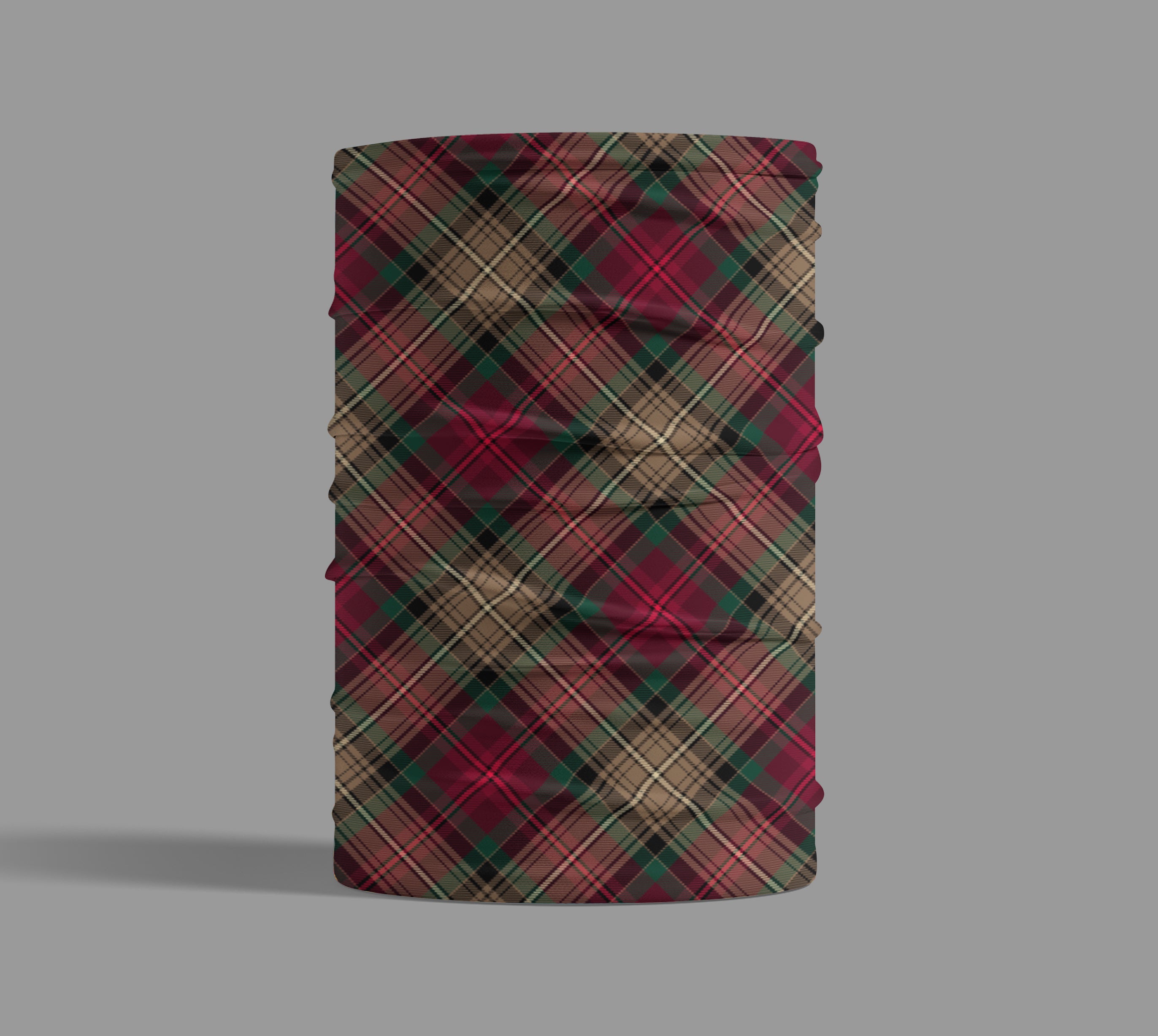 Declaration of Arbroath 7th Centennial Anniversary Tartan Neck Gaiter Small Sett Pattern for ladies and gents