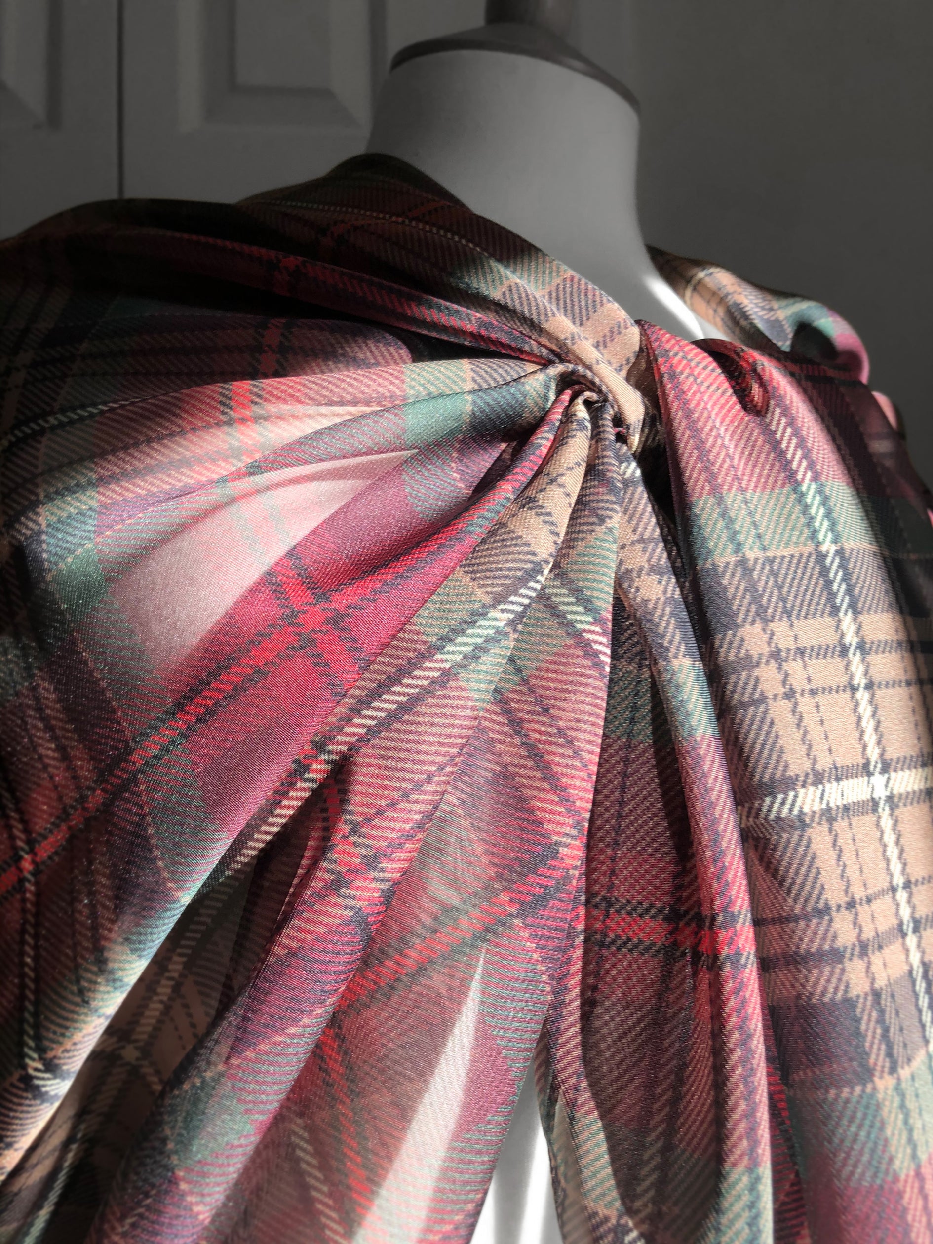 Declaration of Arbroath 7th Centennial Anniversary Tartan ~ Paris Chiffon ~ Luxury Scarf