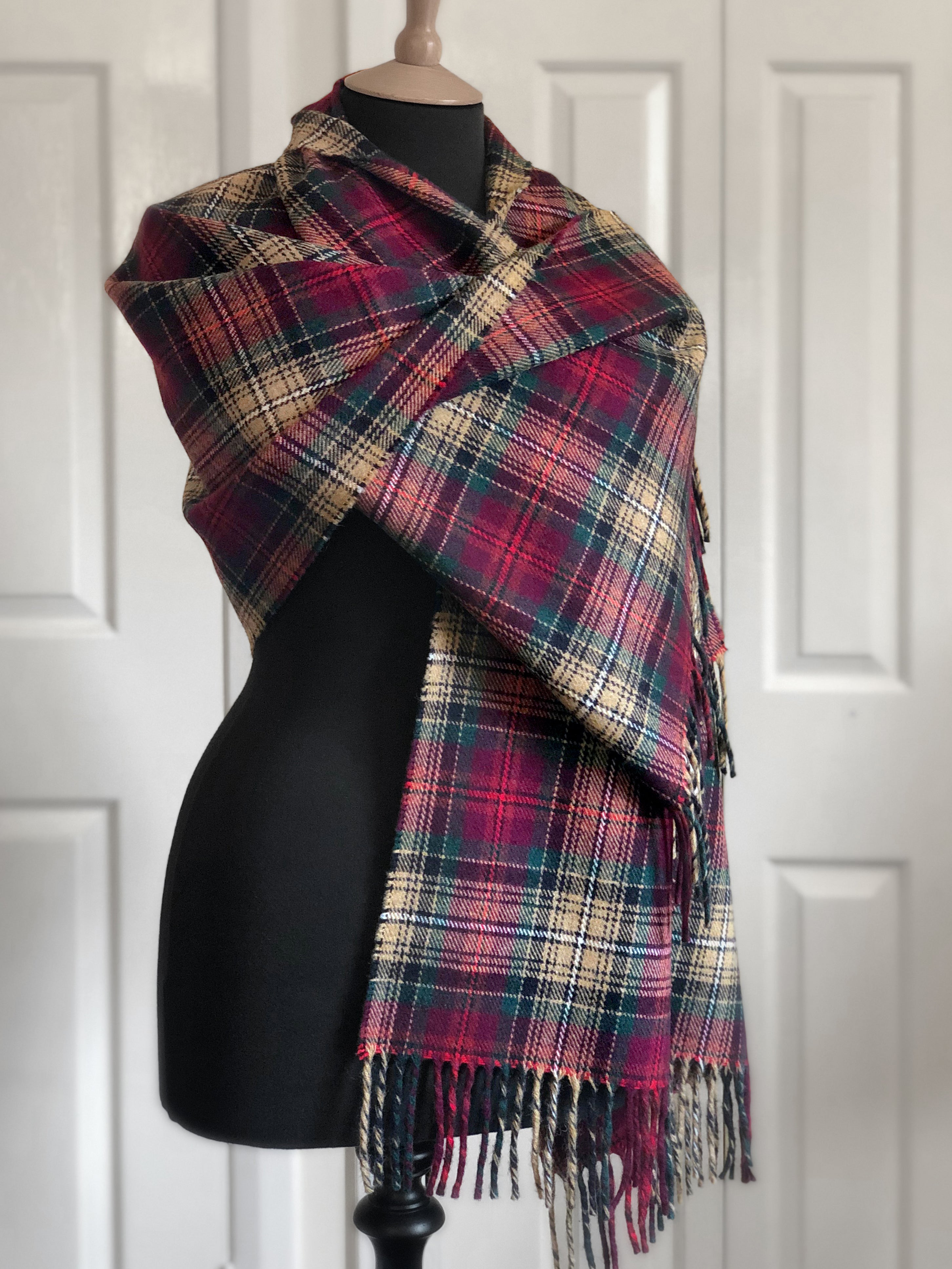 Declaration of Arbroath 7th Centennial Tartan Tartan Wrap 1