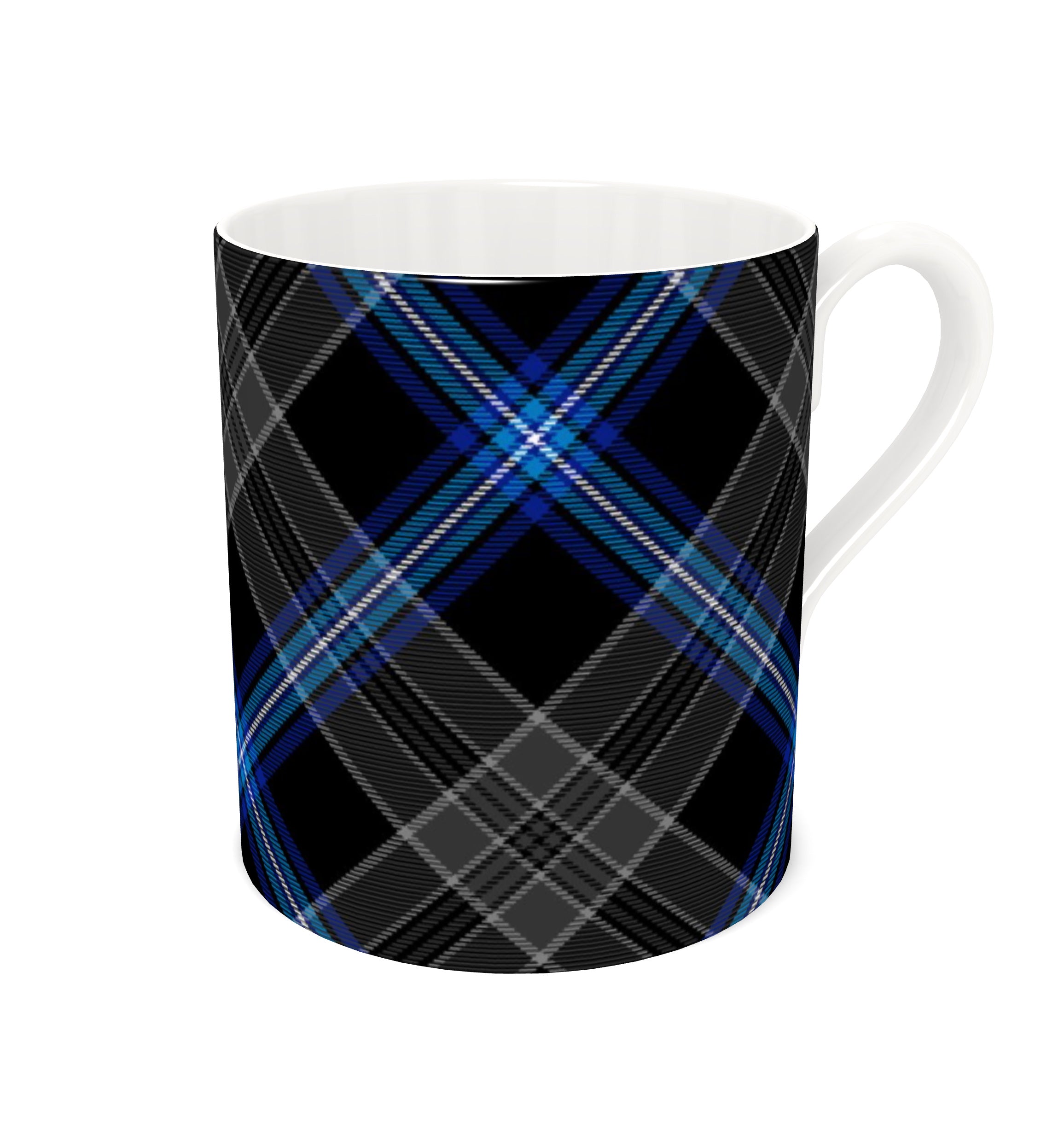 Earthrise 2.0 - Fine Bone China Mug - With the Earthrise tartan 2