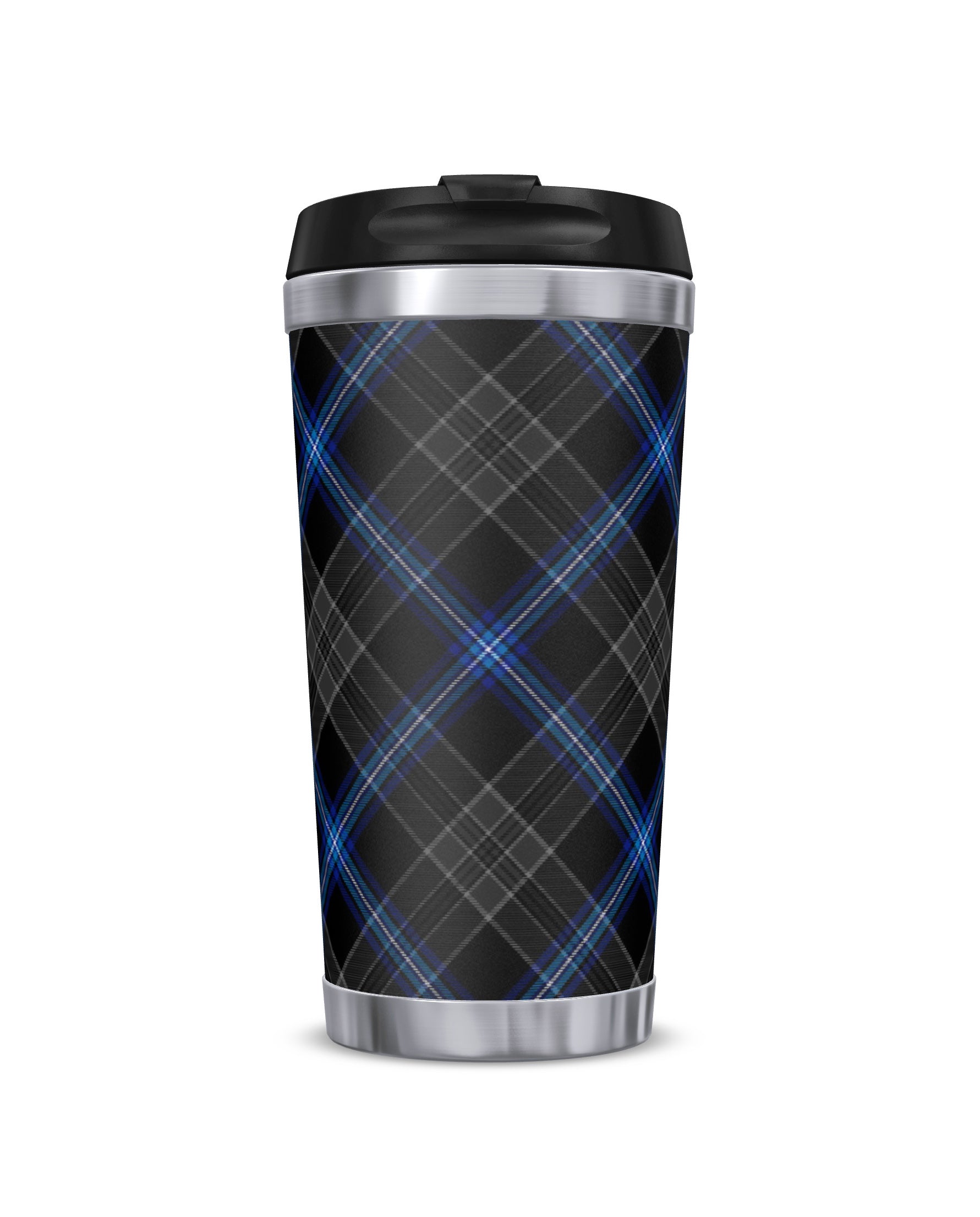Earthrise 2.0 - Tartan Travel Flask - 1