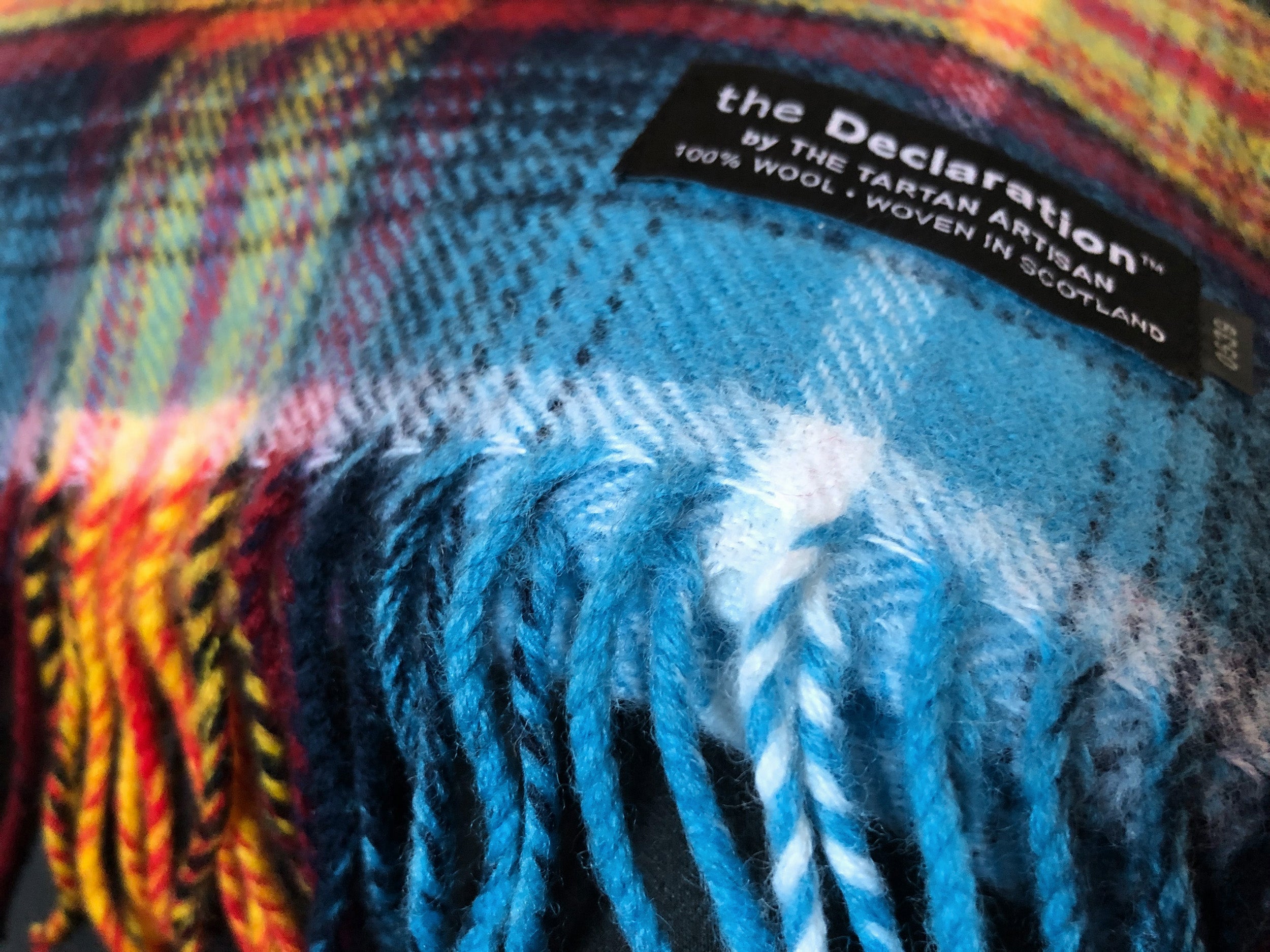 The Declaration of Scottish Independence Tartan - LAMBSWOOL SCARF