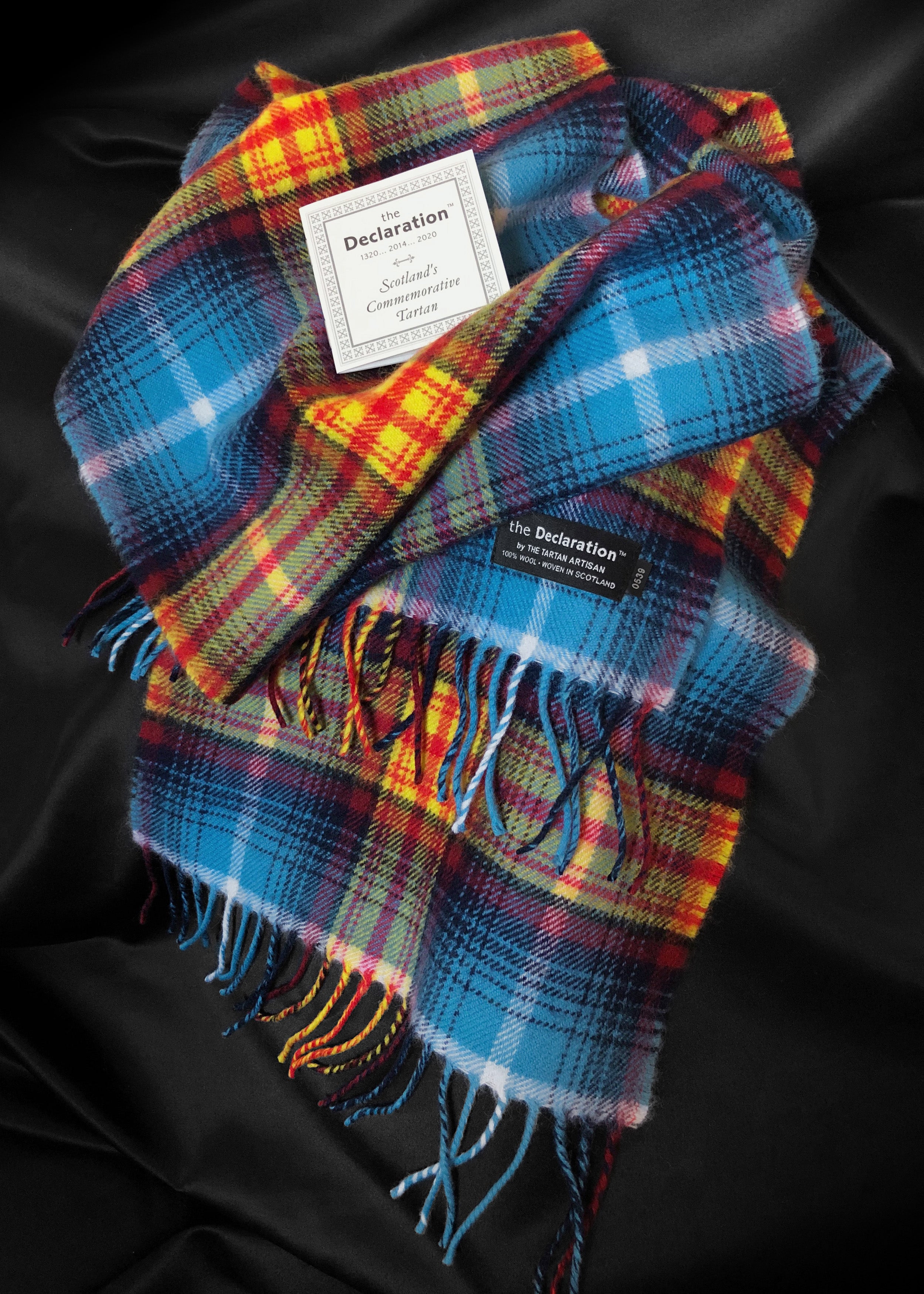The Declaration of Scottish Independence Tartan - LAMBSWOOL SCARF