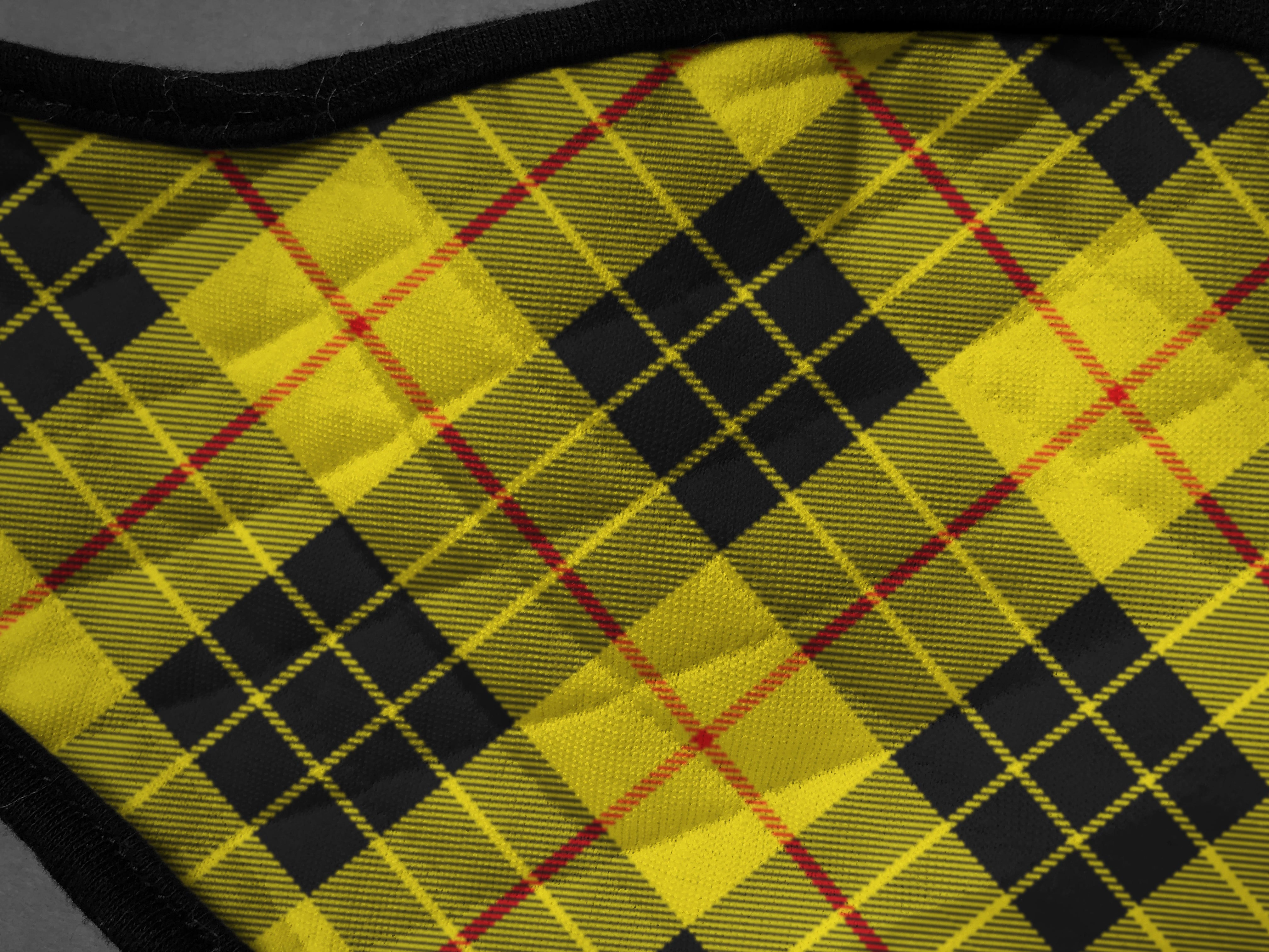 Macleod Tartan Face Masks by the Tartan Artisan Arbroath