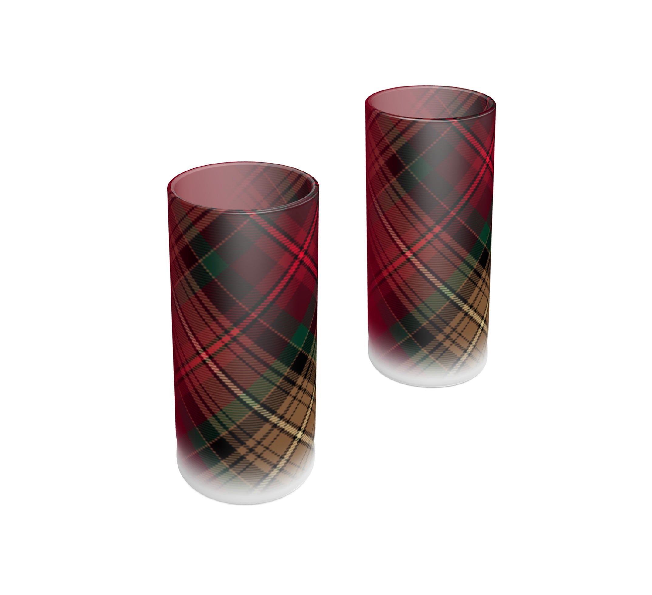 7th Centennial Tartan Tequila Shot Glasses - the perfect talking point for any party!