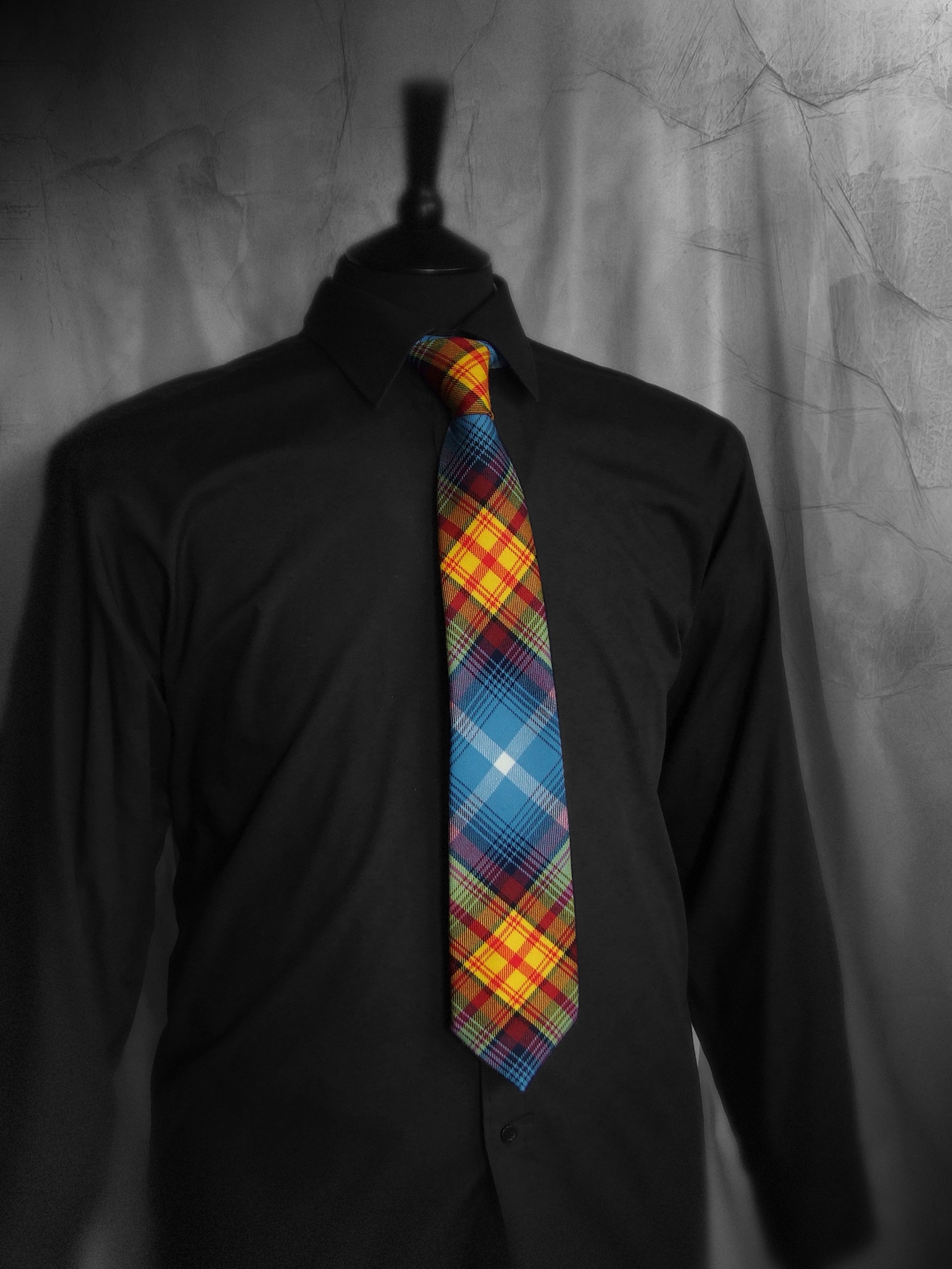 Scottish Indy Tartan Neck Tie