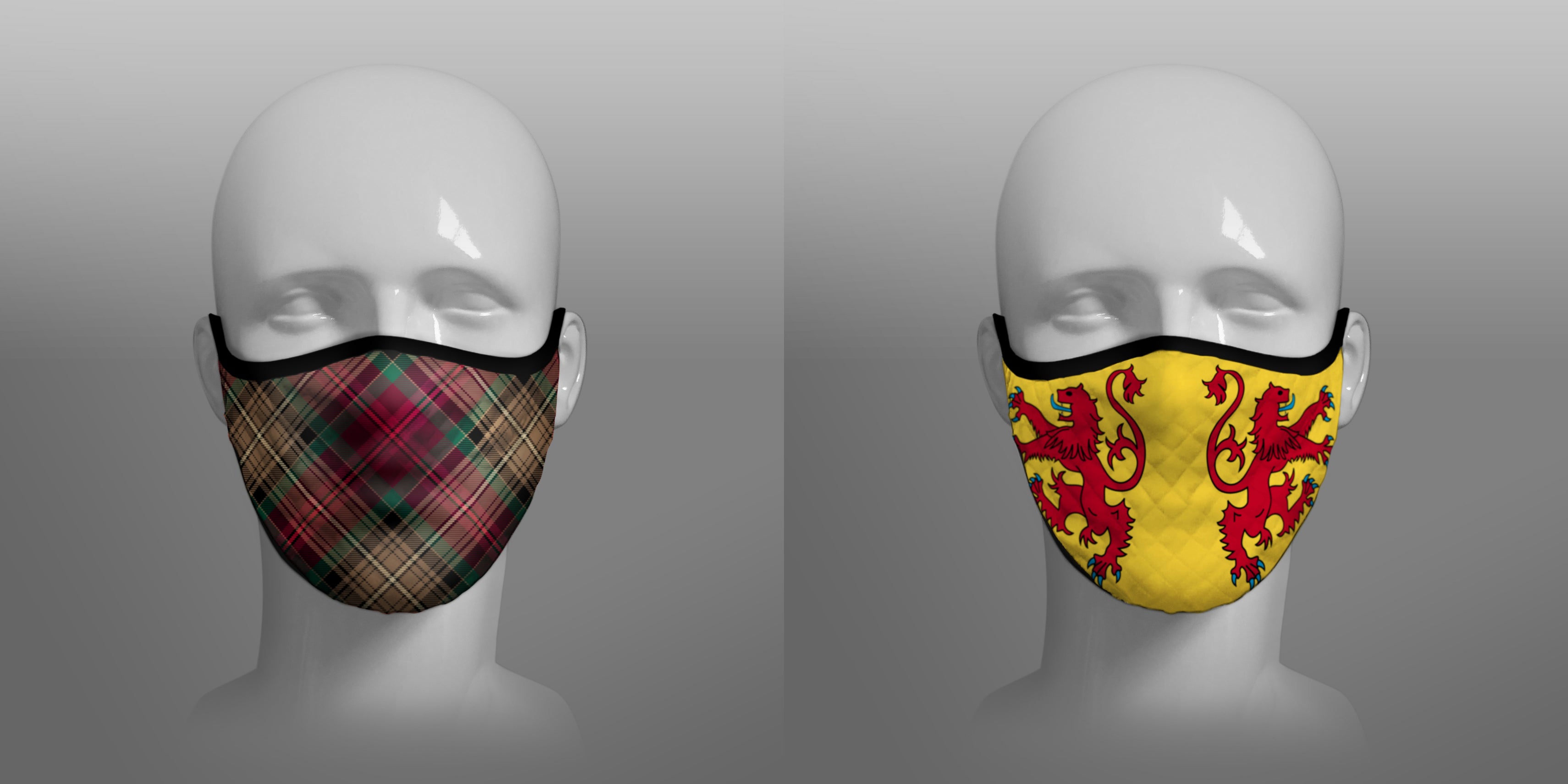 Contoured Face Masks - Twin Pack 4 - Small ✓