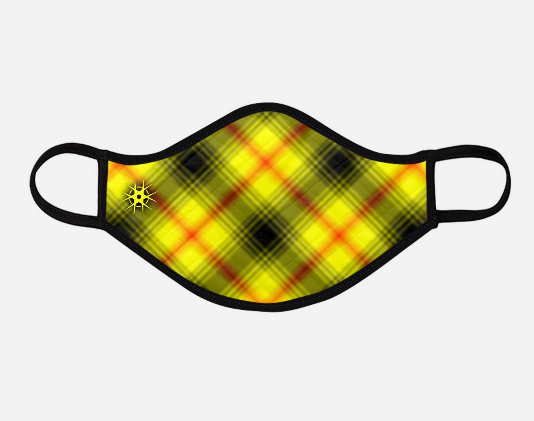 Virohazard Tartan Custom Facemask - Large - by Steven Patrick Sim the Tartan Artisan