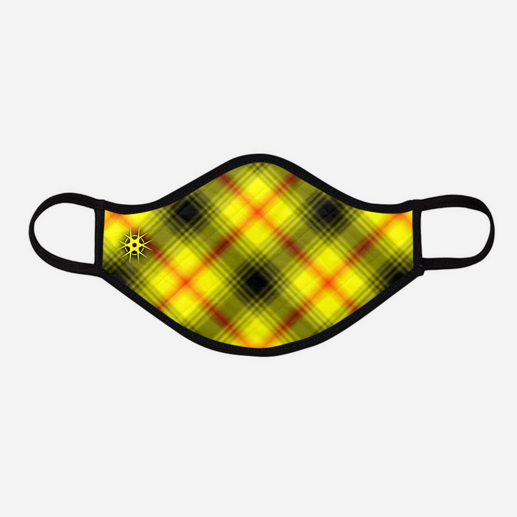 Virohazard Virohazard® - cover - 19 - pandemic Coronavirus - Nicola Sturgeon - Scottish face mask cloth covering filter - Nicola Sturgeon - by Steven Patrick Sim the Tartan Artisan - Stevie Tartan Guy - large
