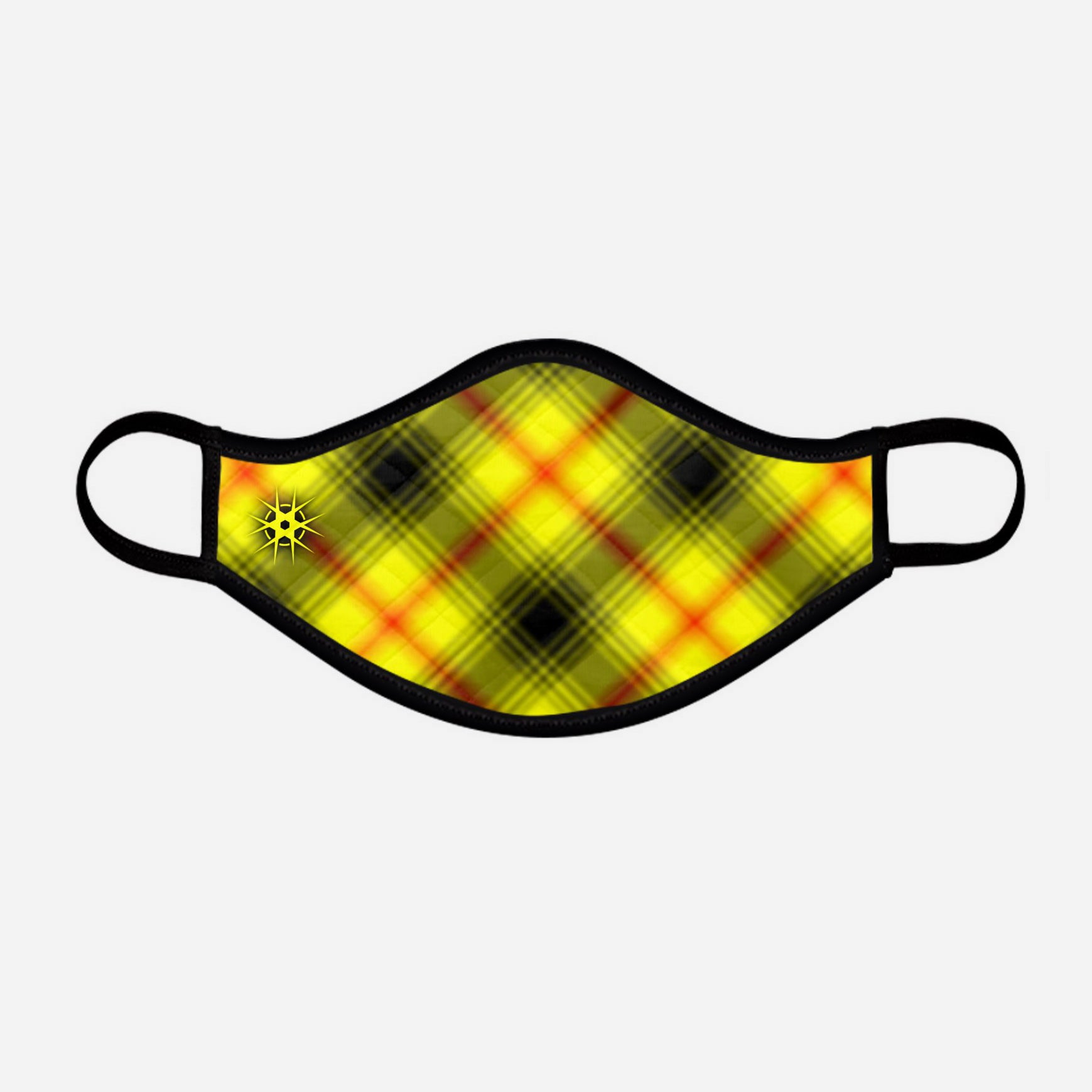Virohazard Virohazard® - cover - 19 - pandemic Coronavirus - Nicola Sturgeon - Scottish face mask cloth covering filter - Nicola Sturgeon - by Steven Patrick Sim the Tartan Artisan - Stevie Tartan Guy - medium