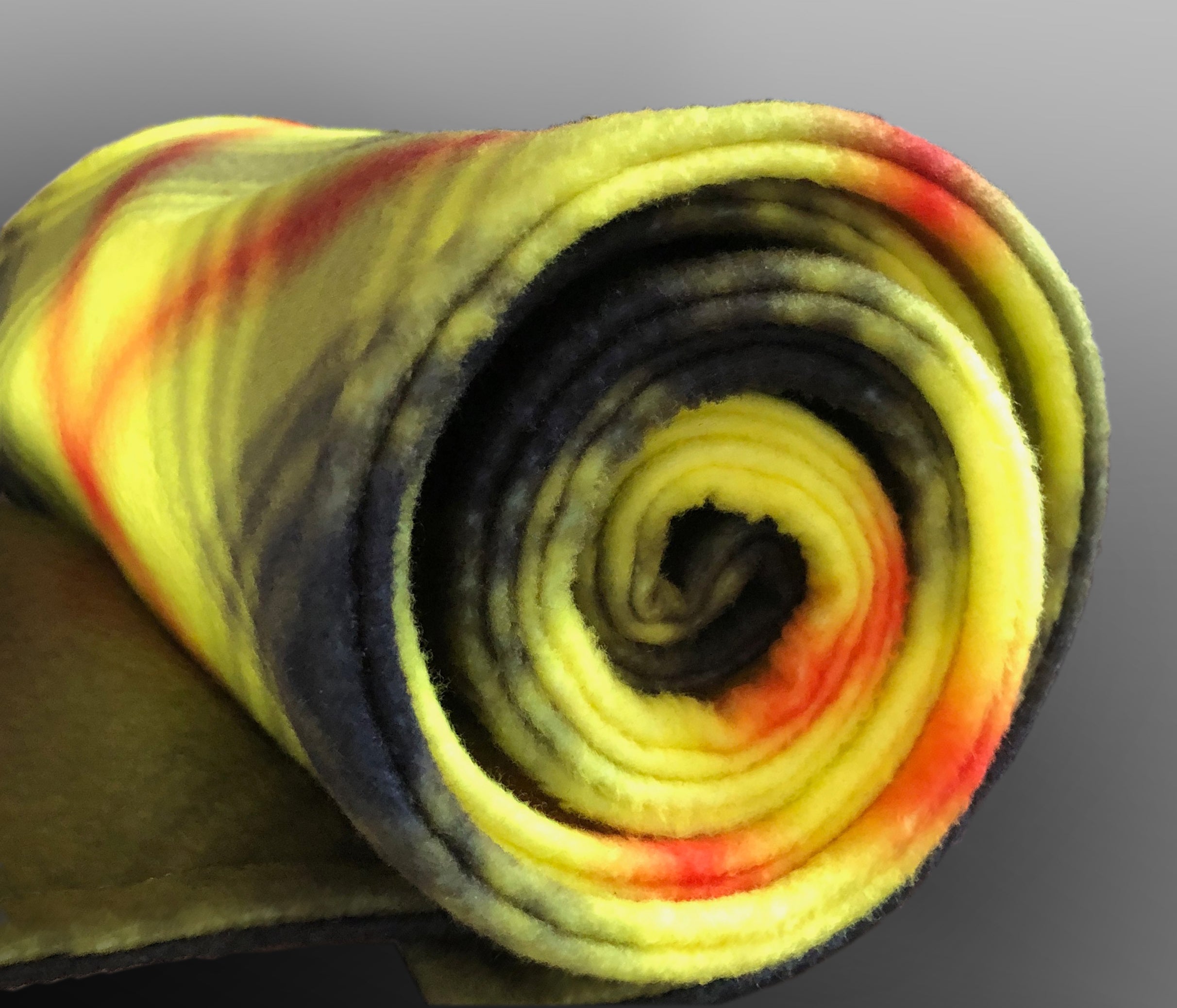 Tartan Fleece Be Aware Virohazard Scarf - by Steven Patrick Sim the Tartan Artisan