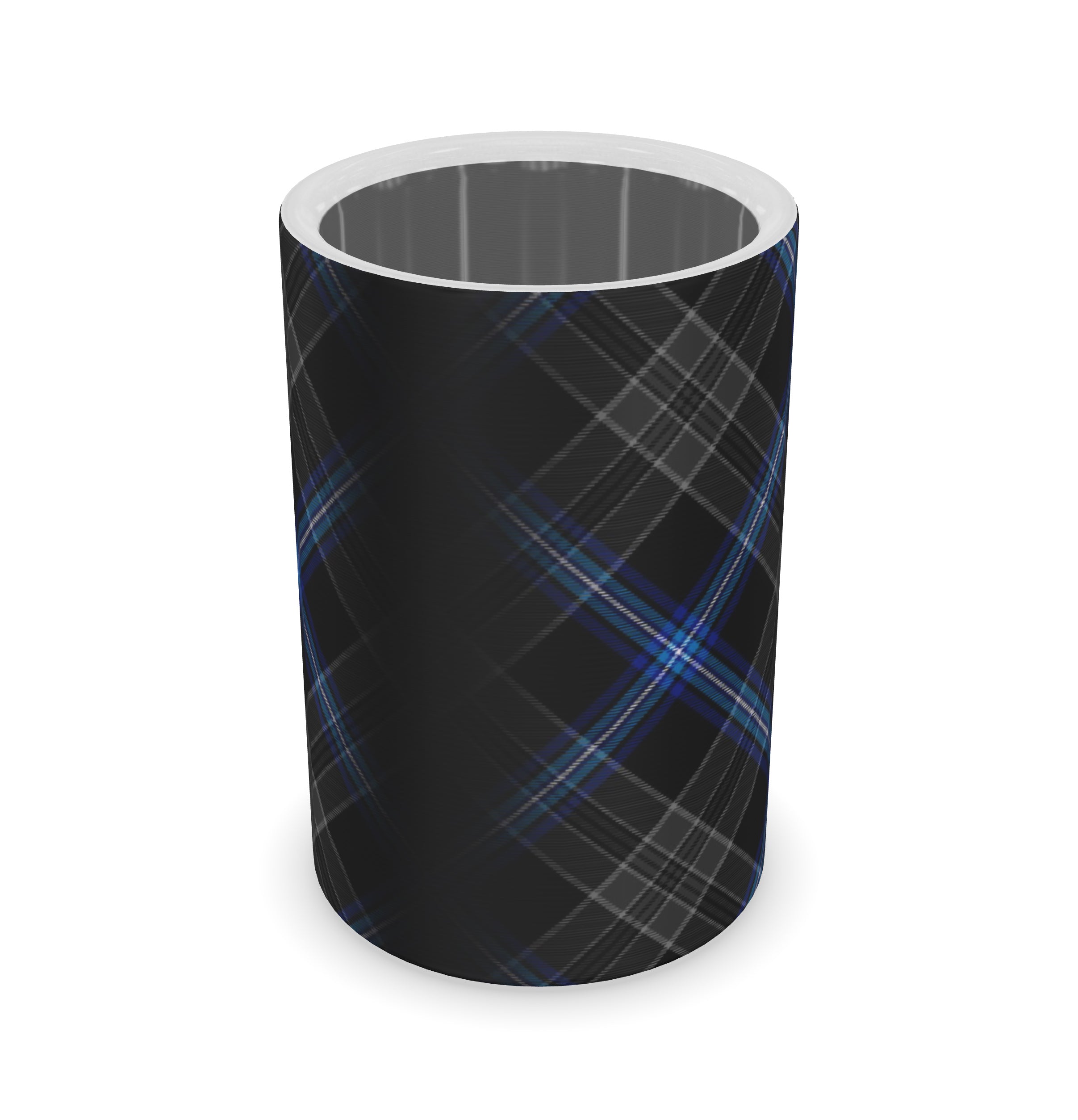 Earthrise 2.0 - Photo & Tartan Wine Bottle Cooler - 3
